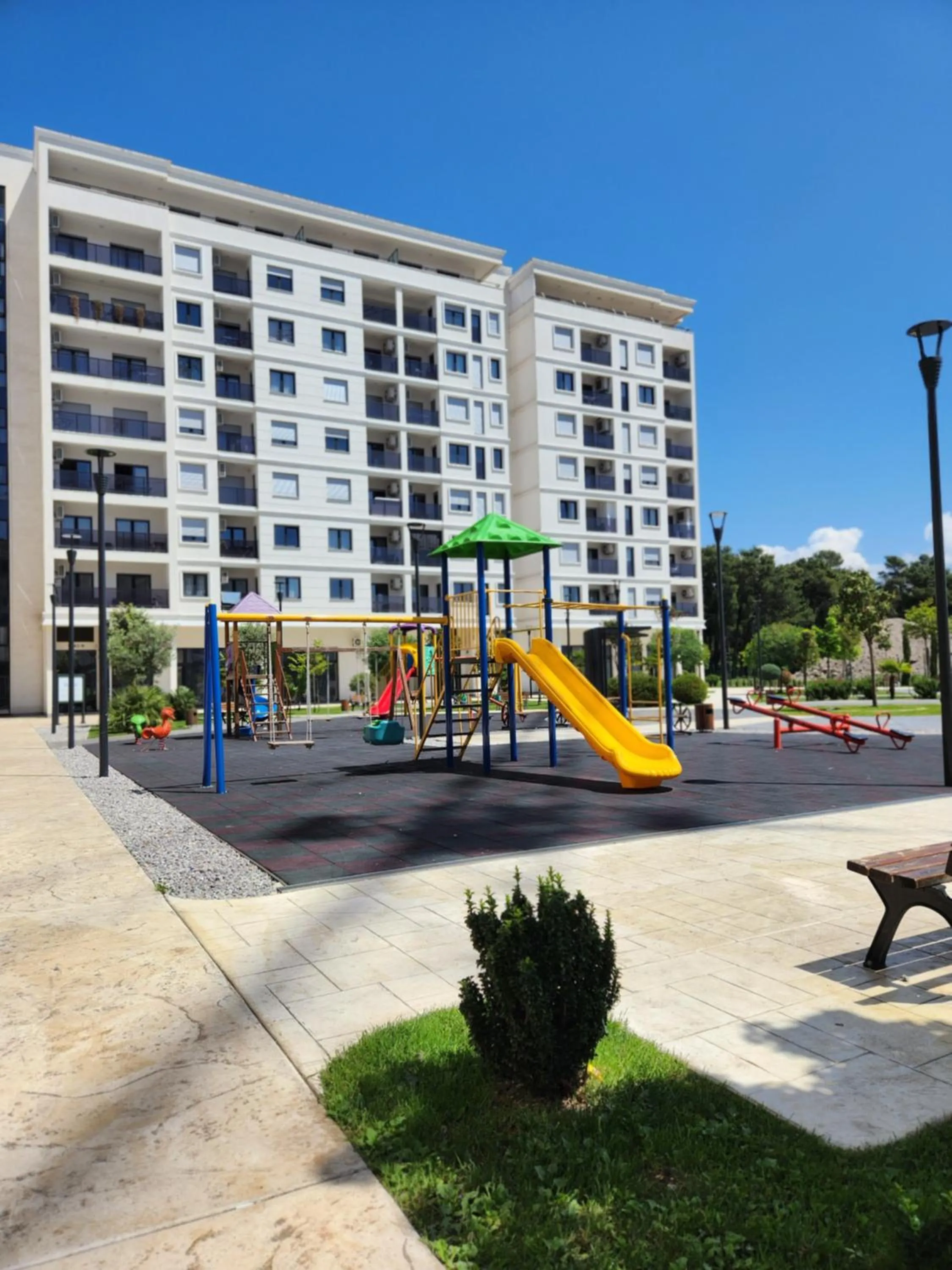 Property building in Green Apartments Podgorica With Garage