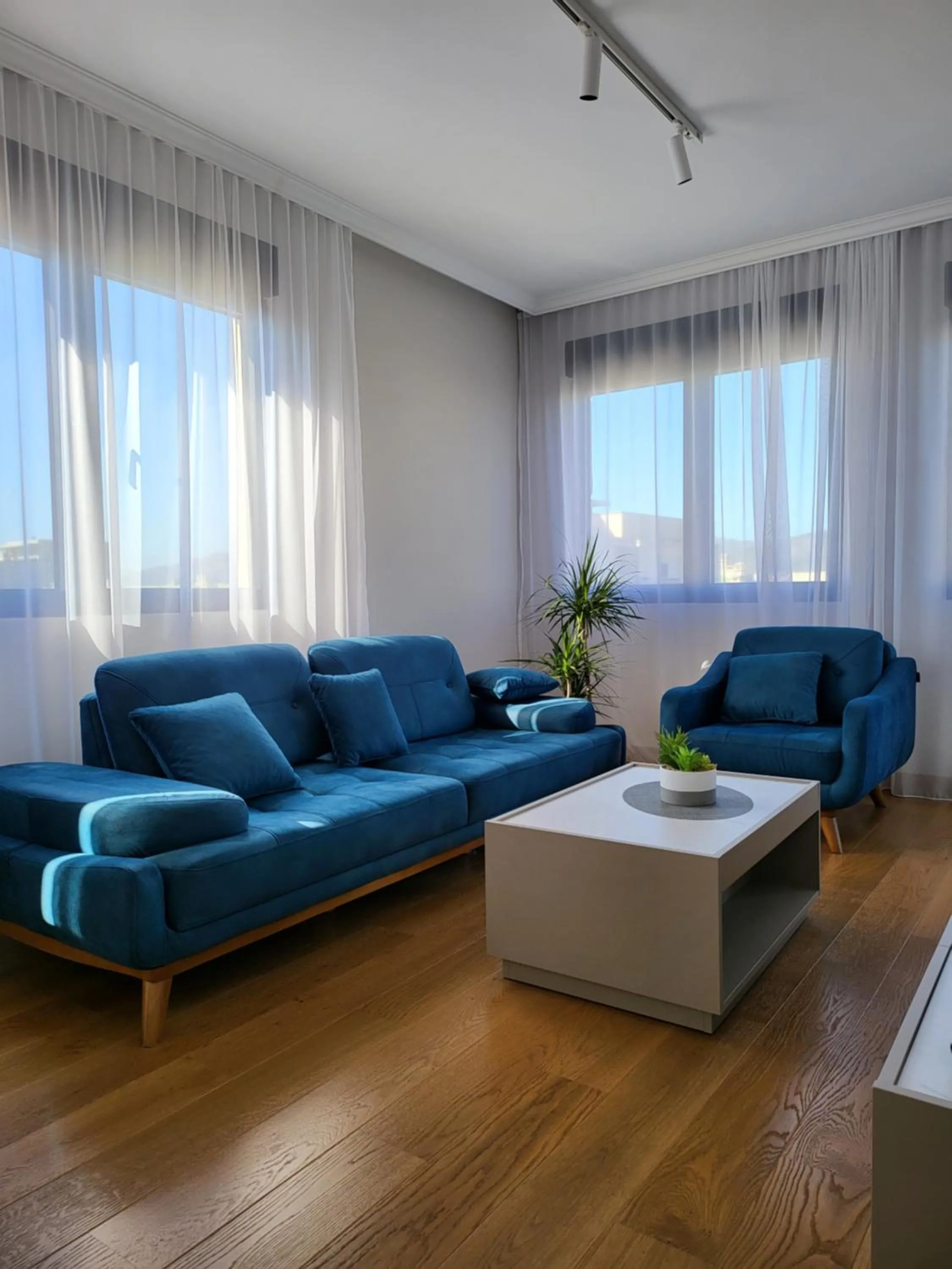 Living room in Green Apartments Podgorica With Garage