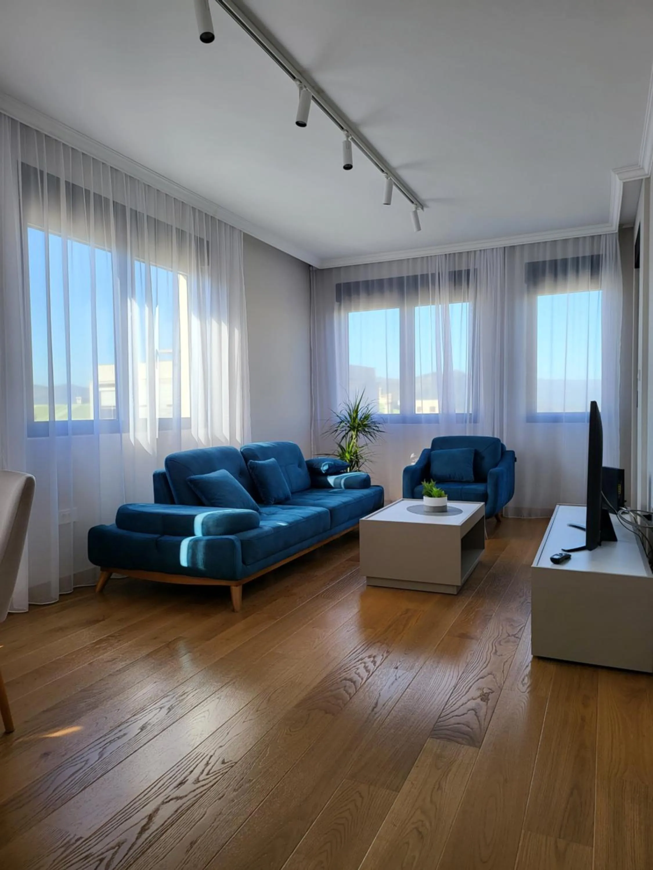 Living room in Green Apartments Podgorica With Garage