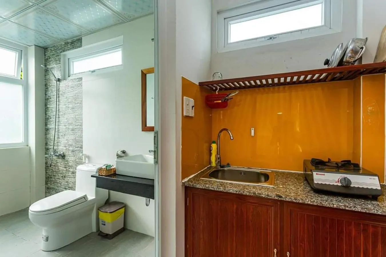 Bathroom in Mộc Lam Bungalow Phú Quốc