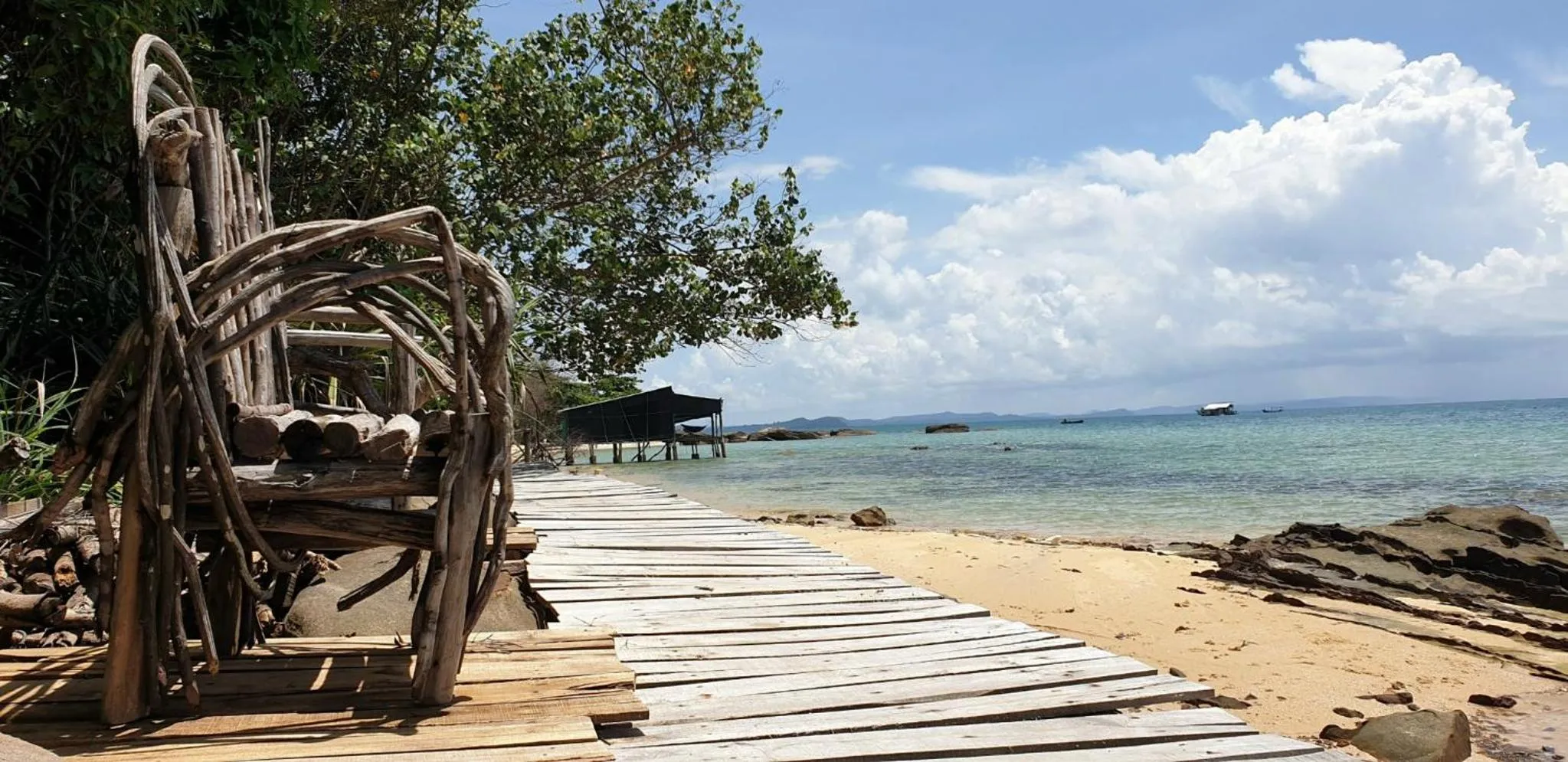Beach in Mộc Lam Bungalow Phú Quốc