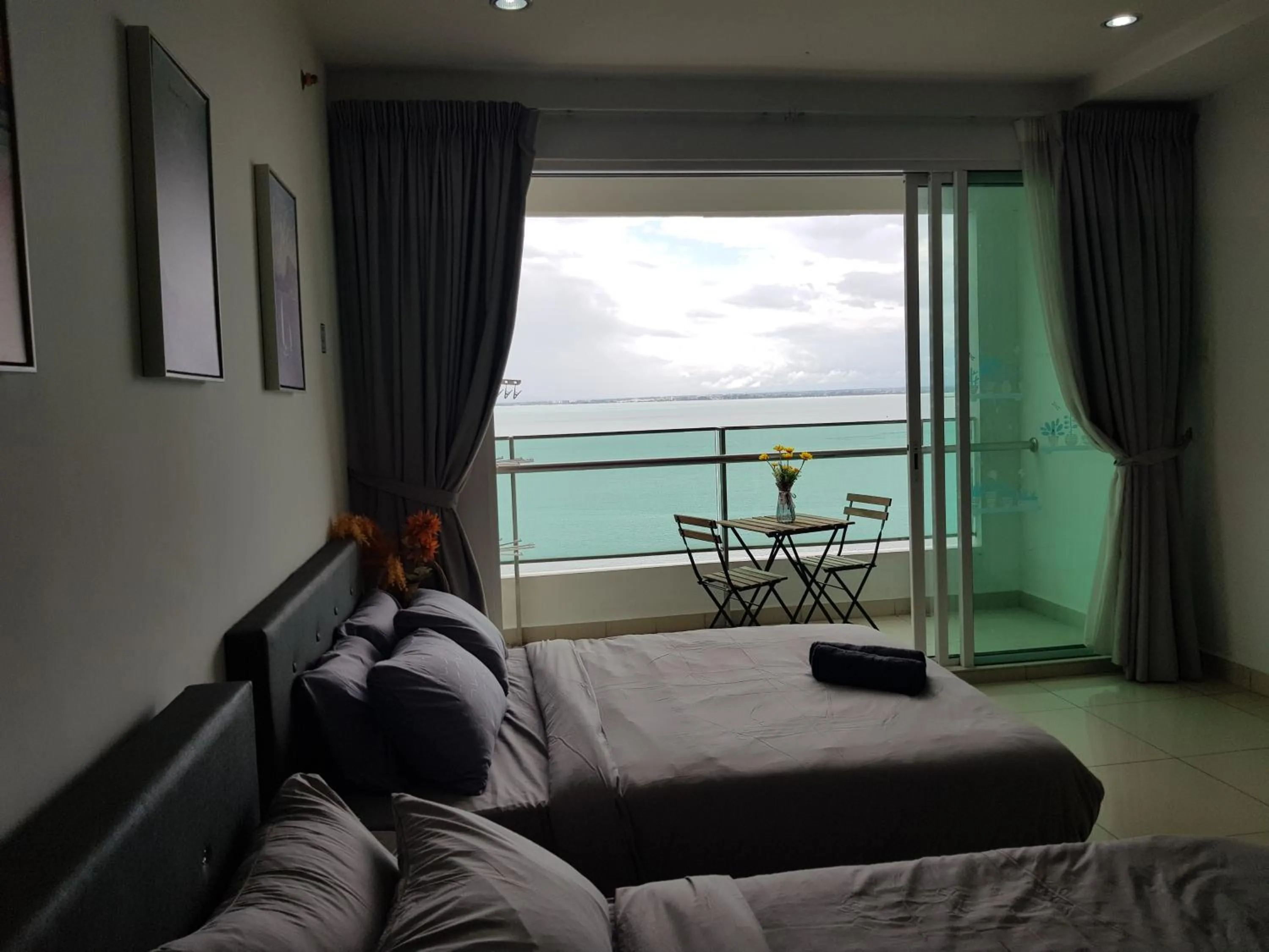 Living room, Bed in Mansion One Suite by stayCATion Homestay