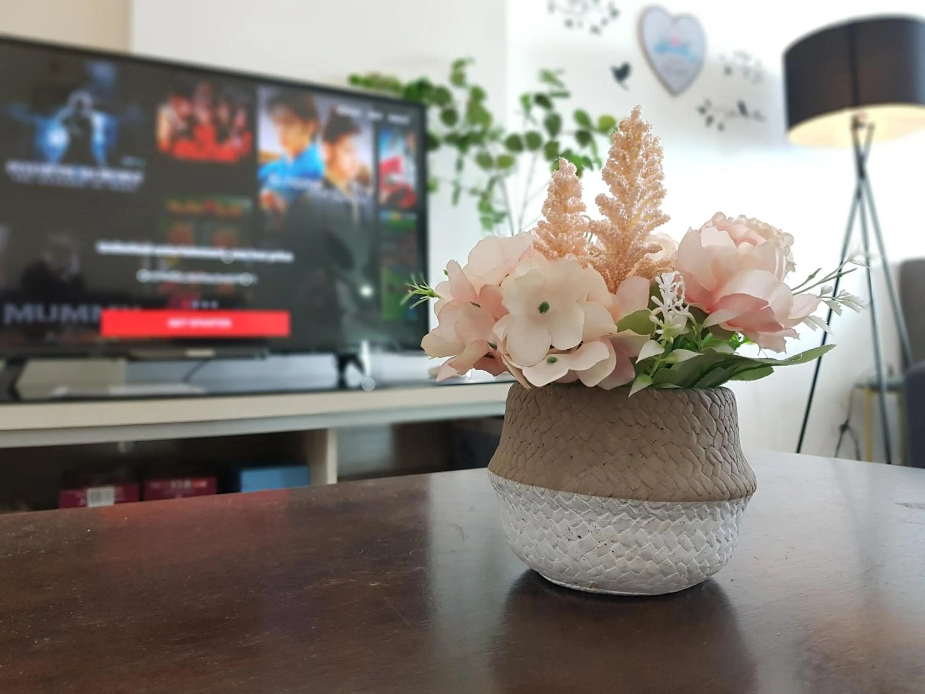 TV and multimedia in Mansion One Suite by stayCATion Homestay