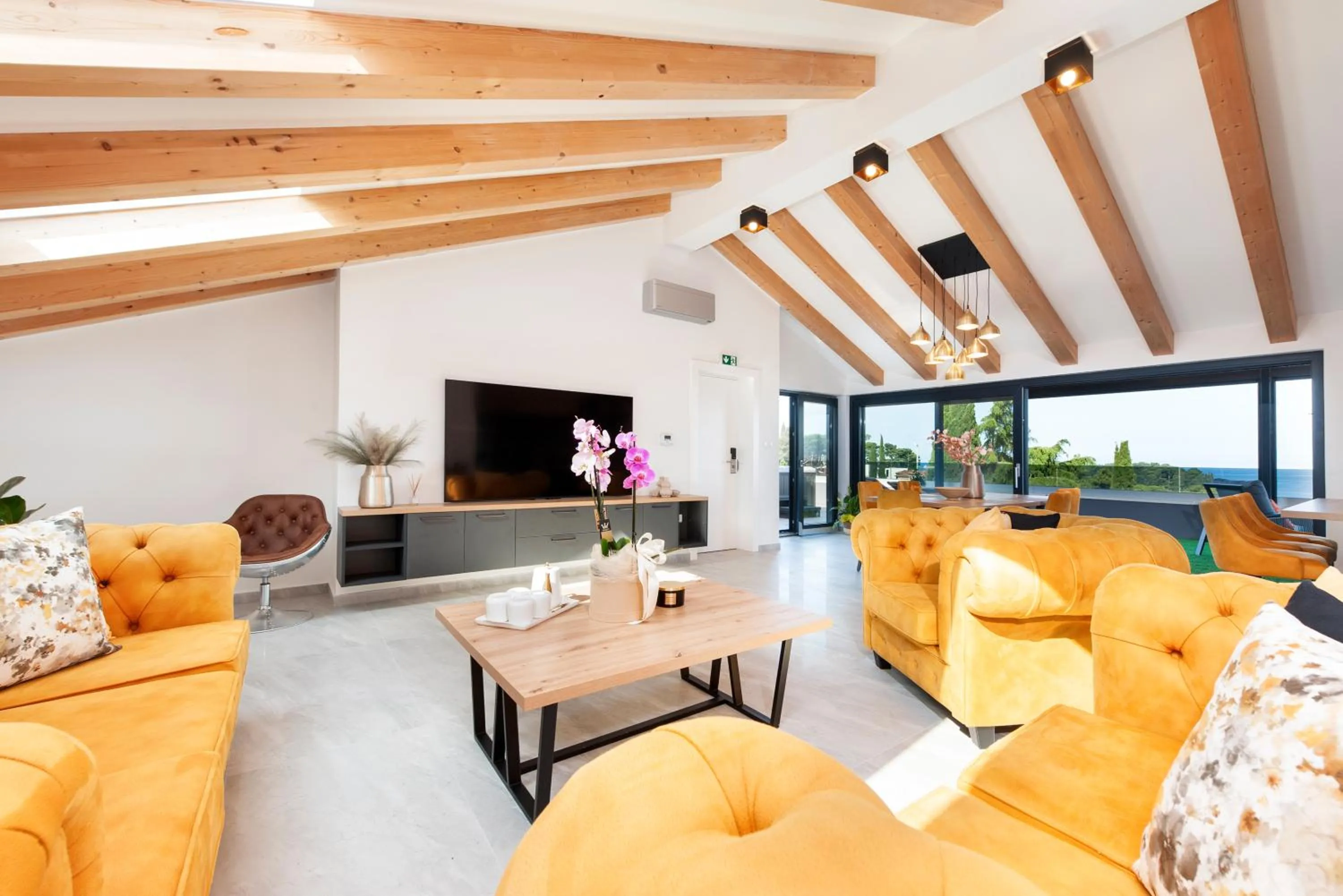 Living room in Boutique Residence Arion