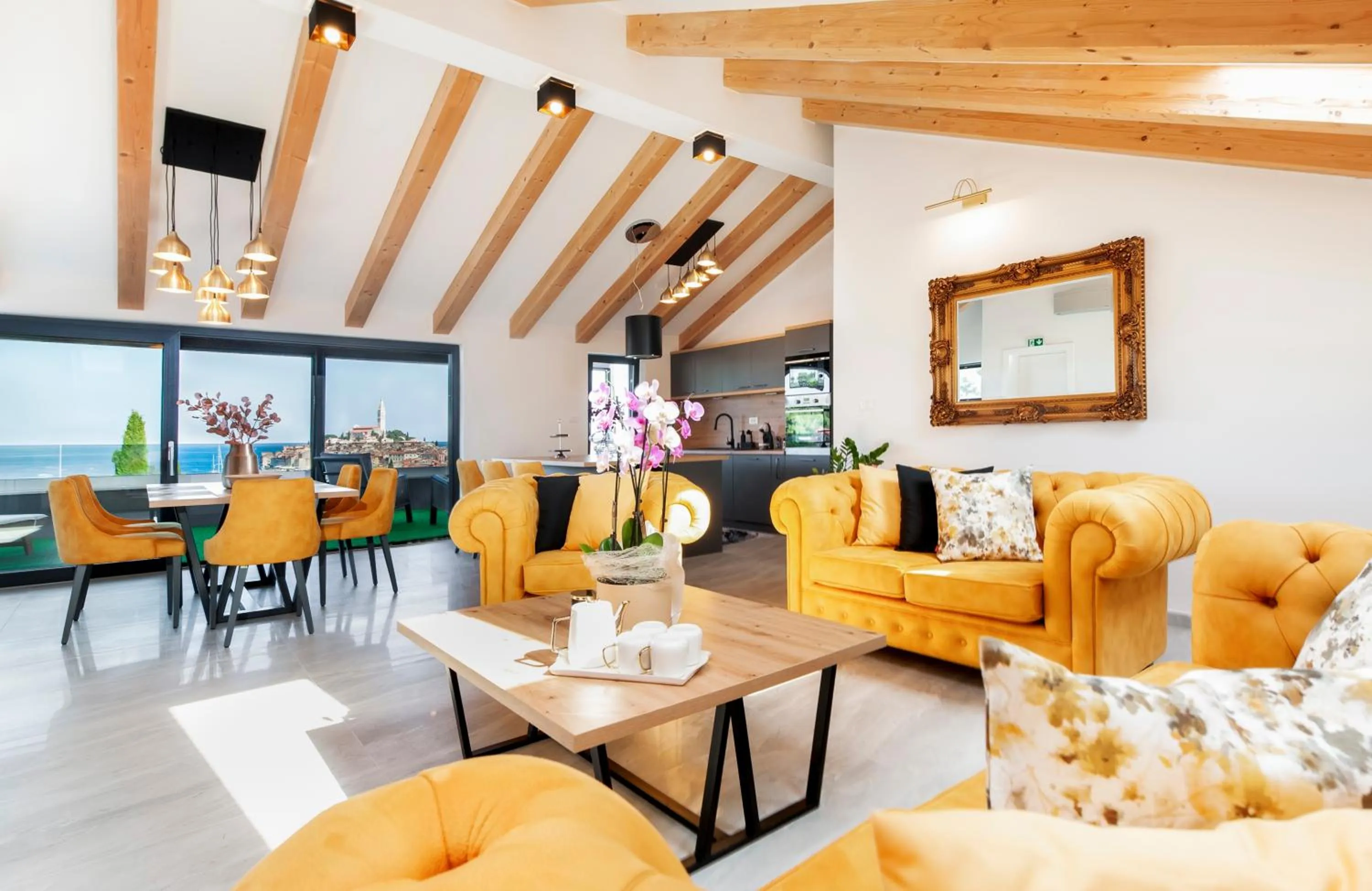 Living room in Boutique Residence Arion