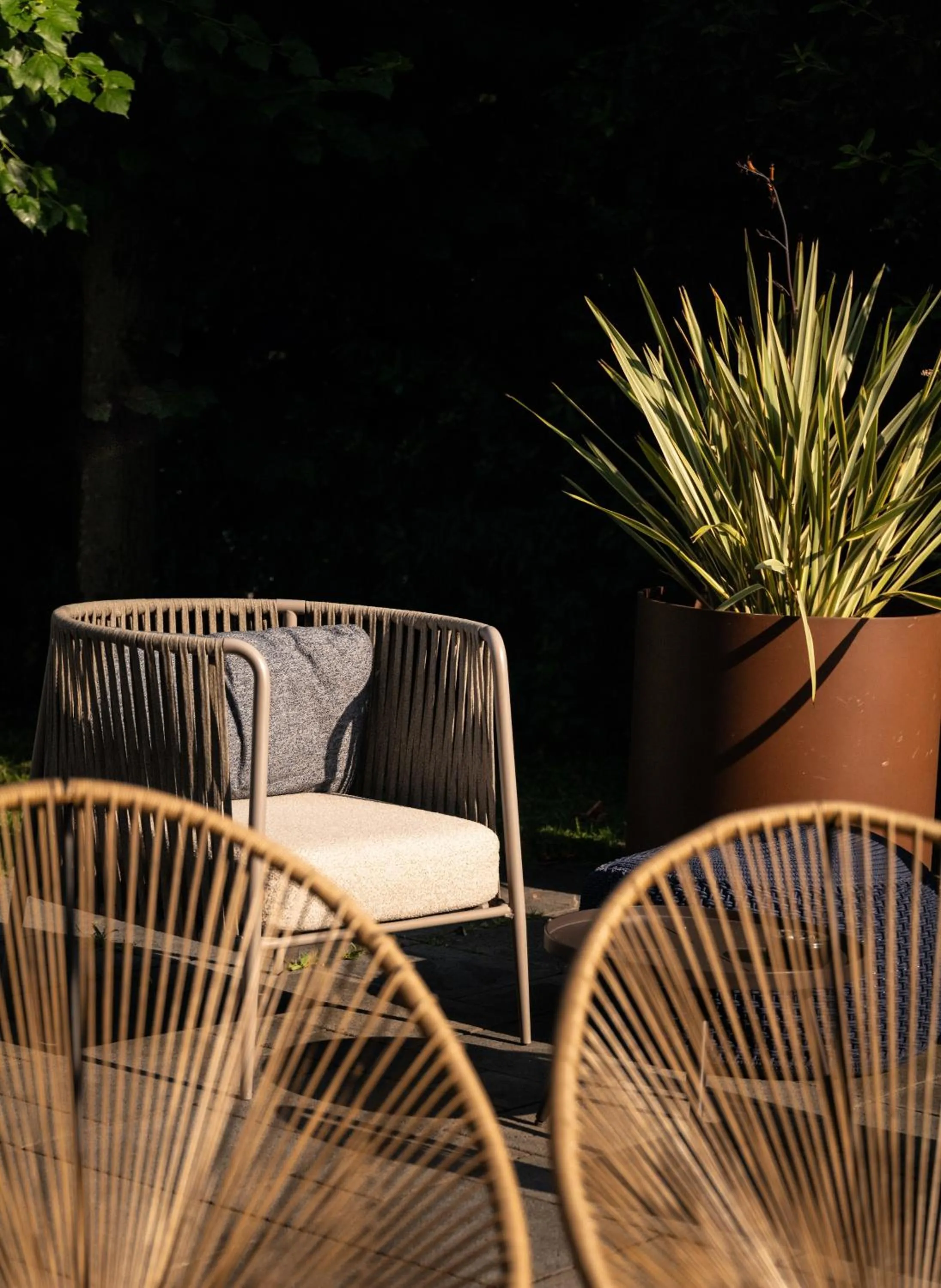 Garden in Litta Palace Milano