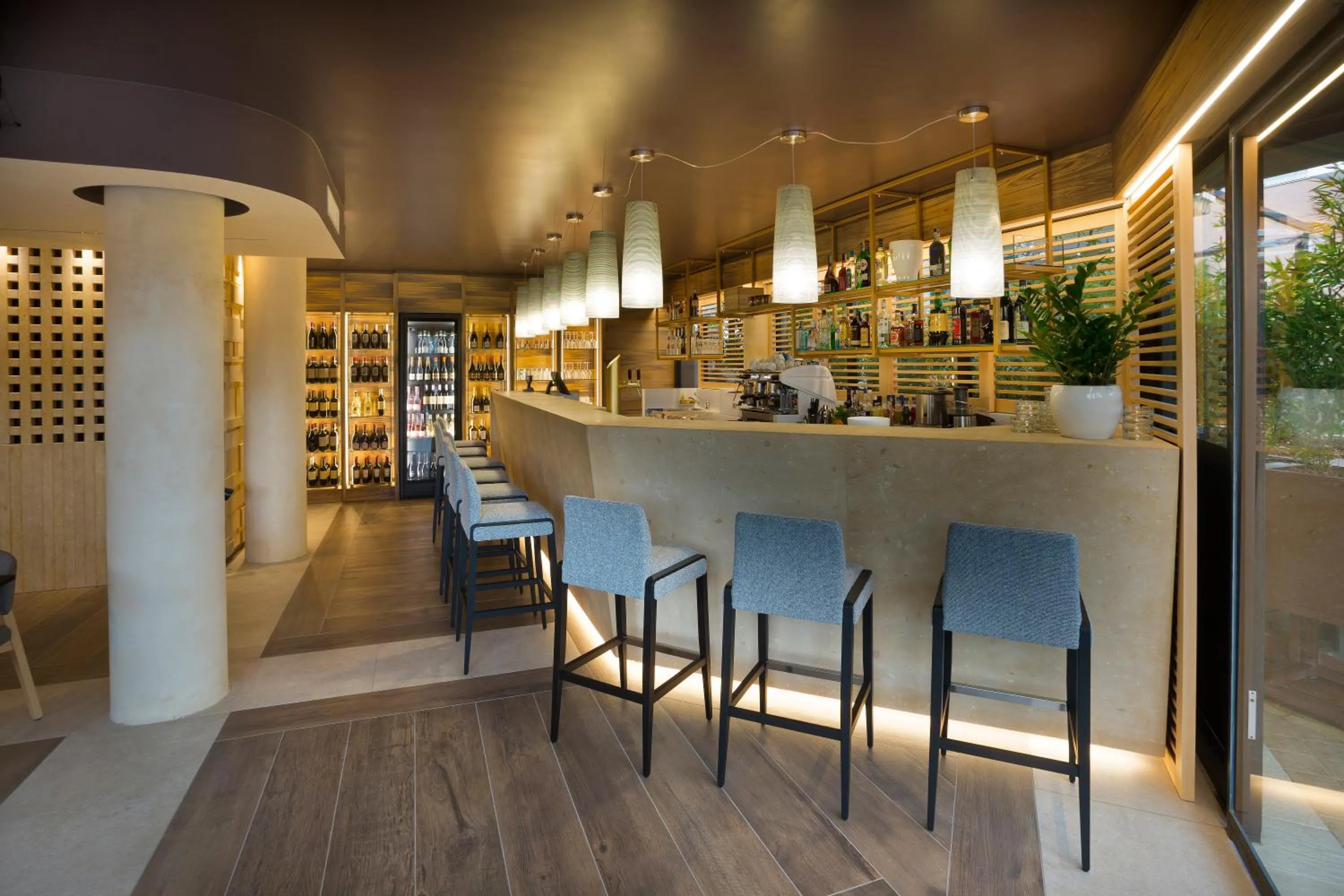 Lounge or bar in Alevic Hotel Sirmione