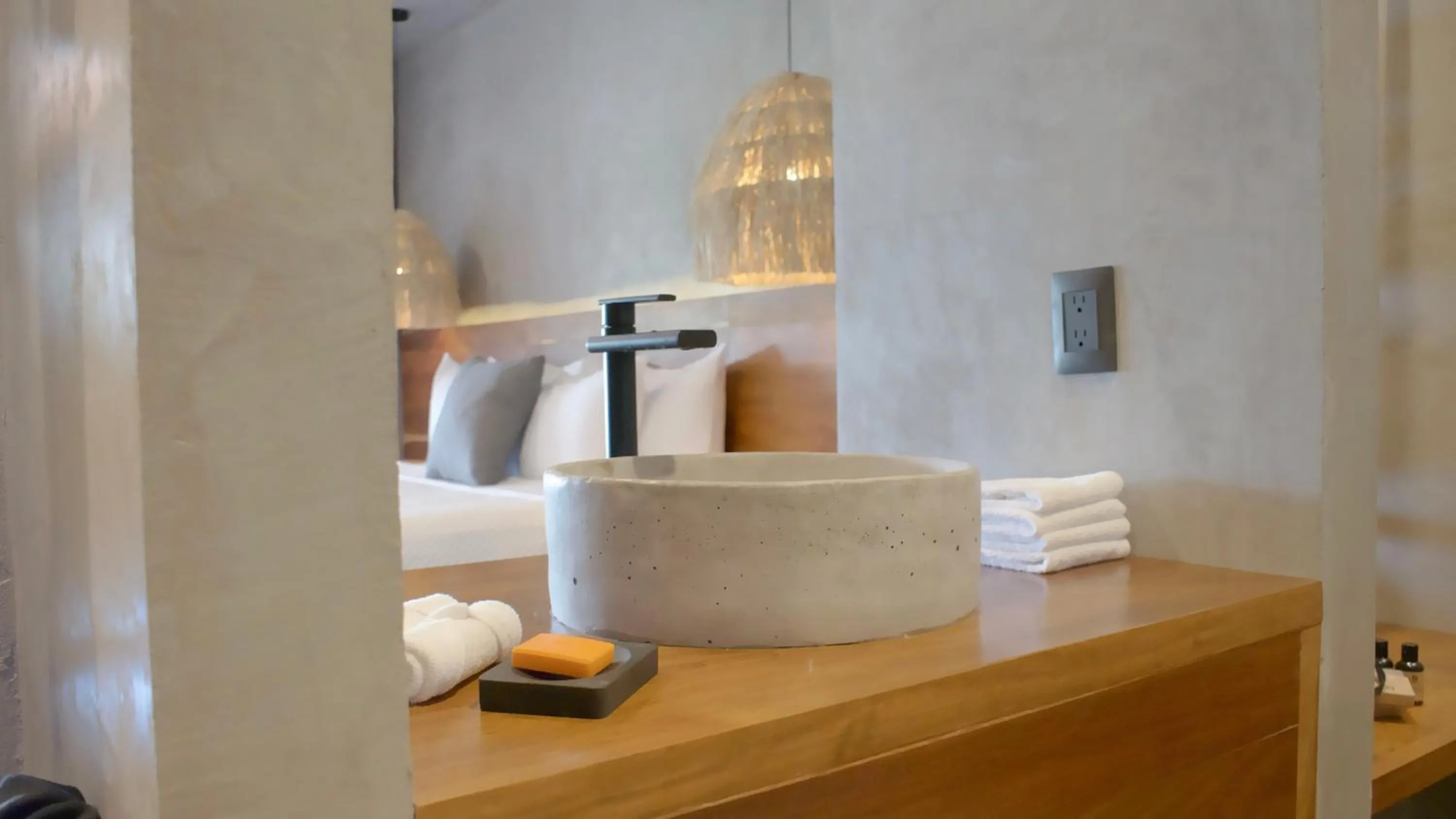 Photo of the whole room in Hotel Amainah Bacalar Adults Only