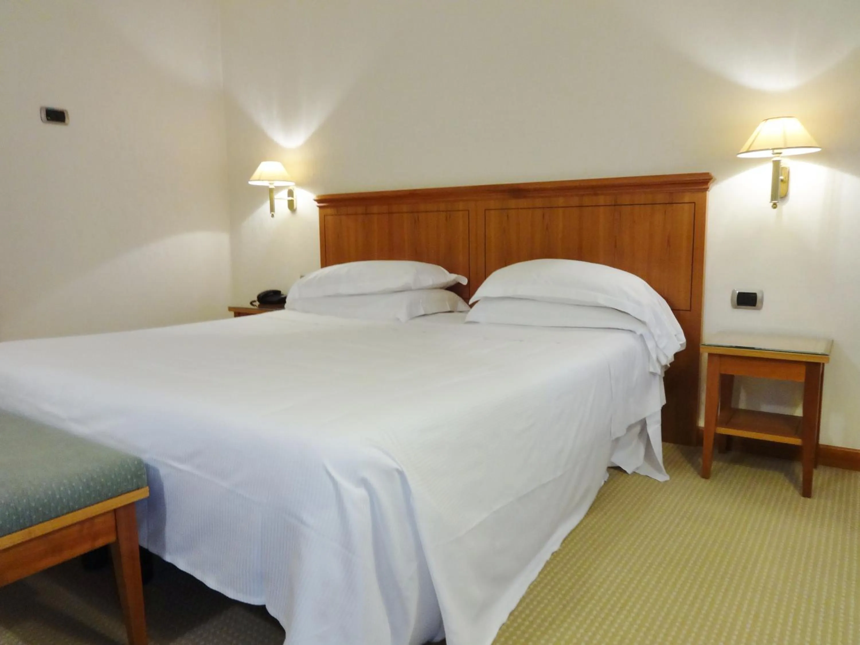 Bed in Hotel Excelsior Magenta