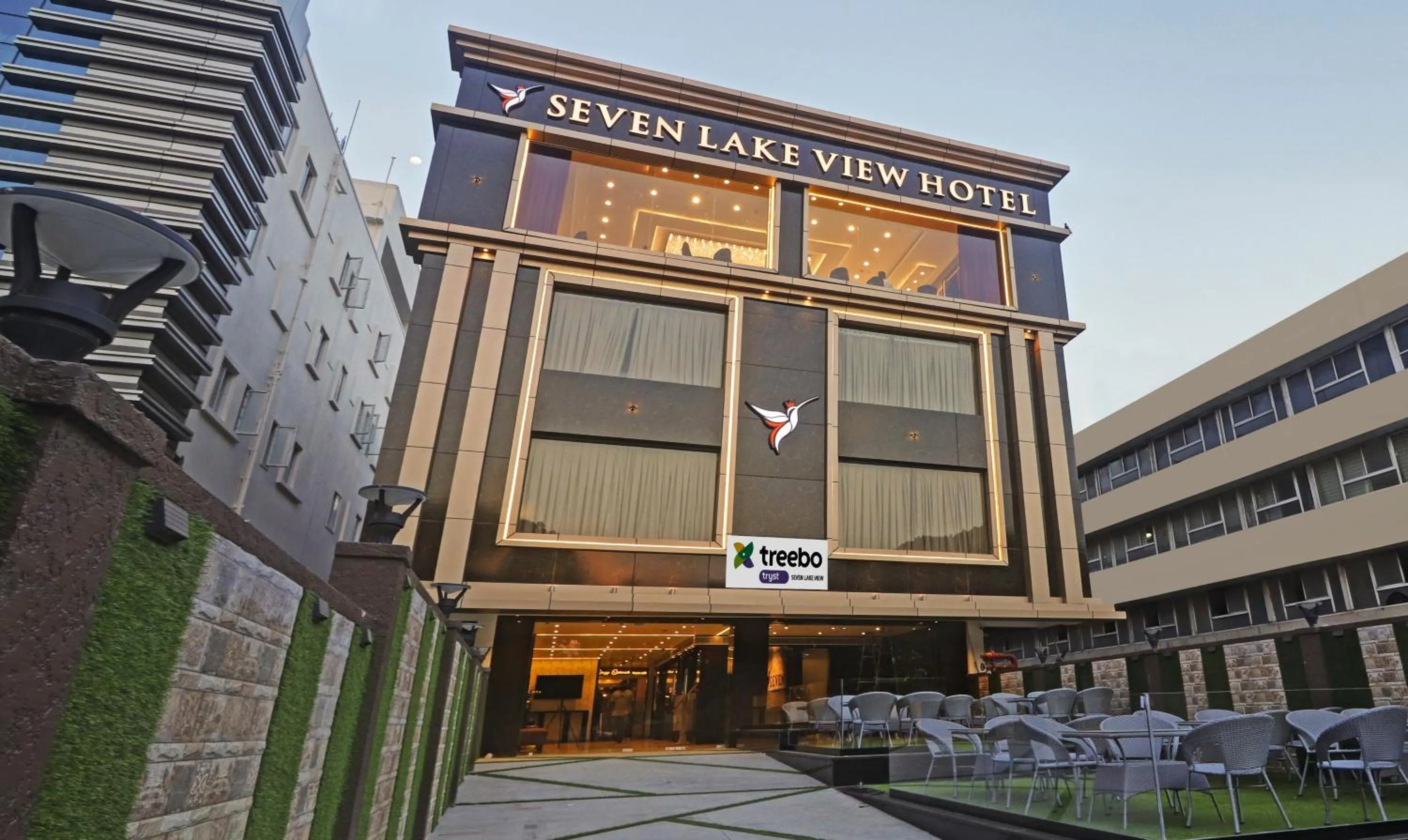 Property building in Treebo Premium Seven Lake View