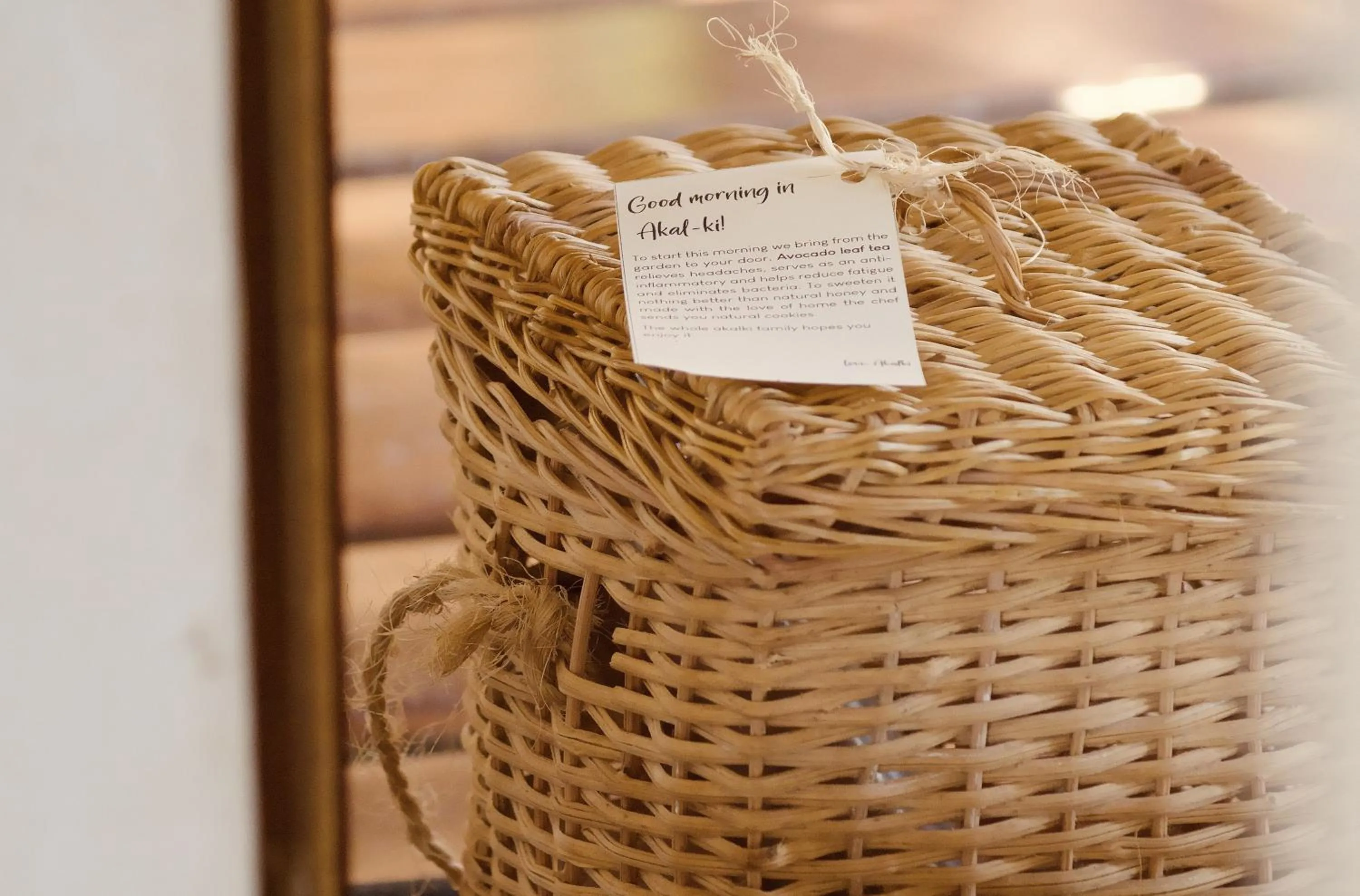 Decorative detail in Akalki Hotel y Centro Holistico