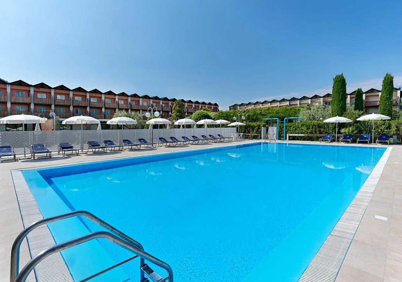 Pool view in Iseo Lago Hotel