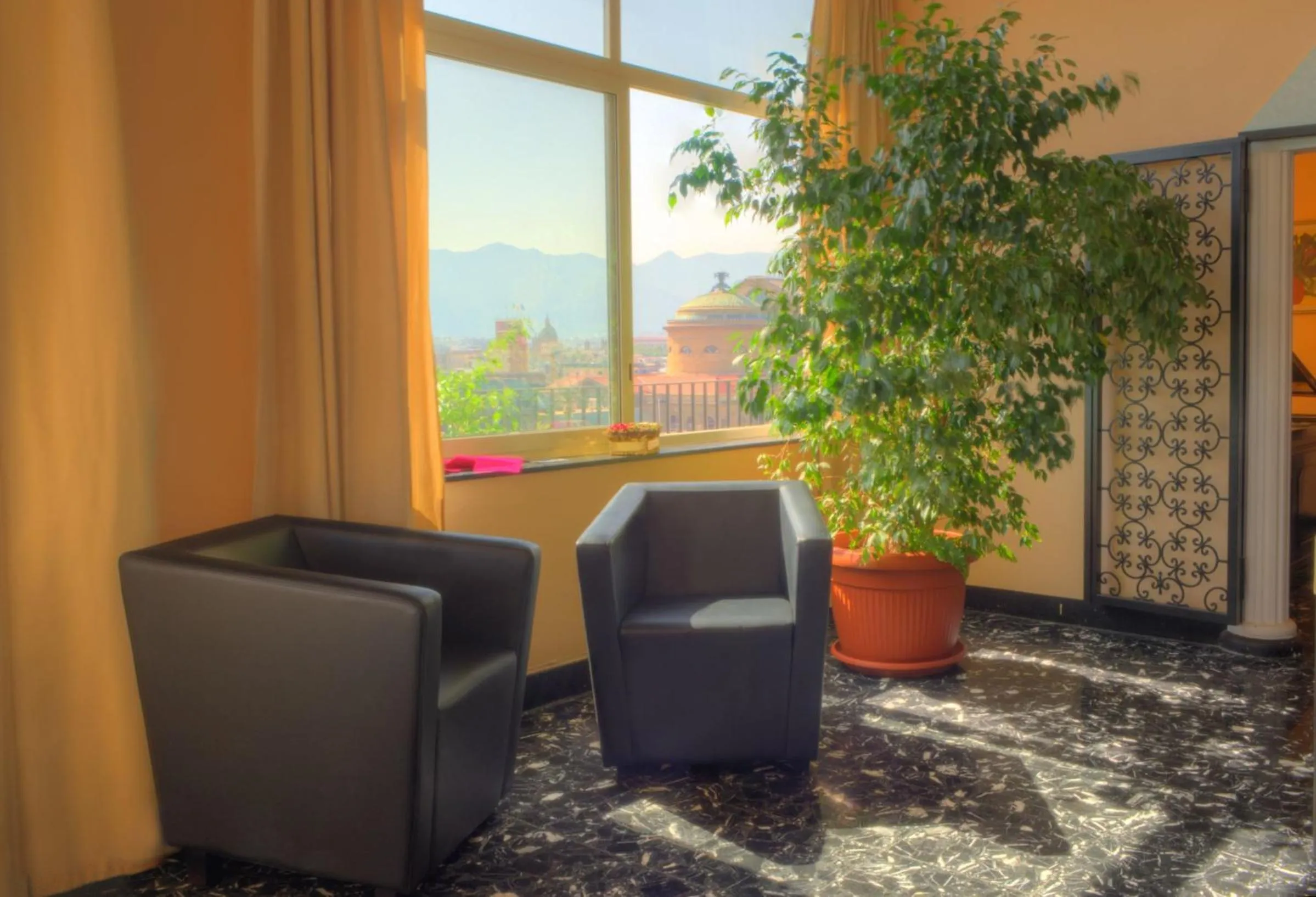 Lobby or reception in Hotel Libertà