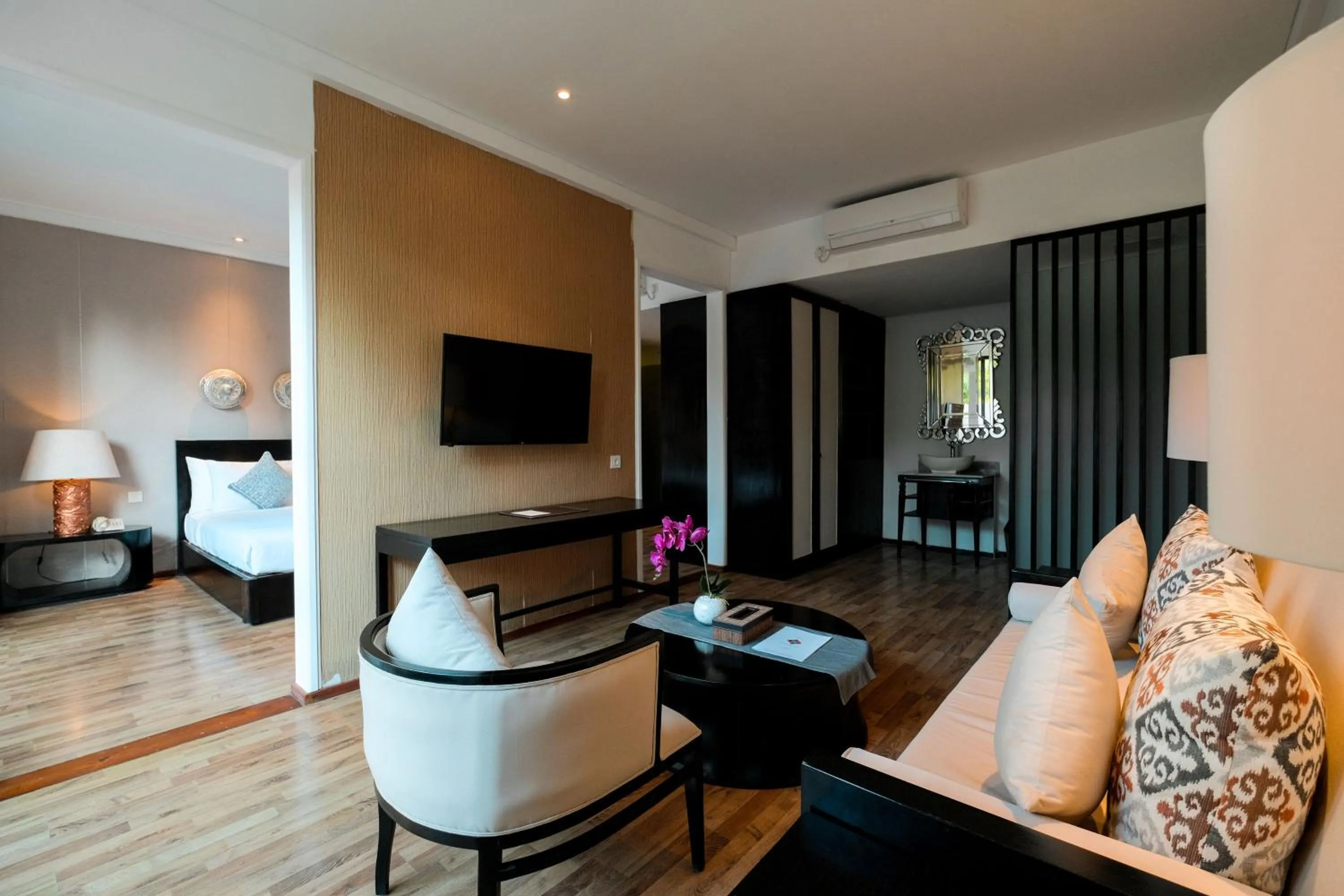 Living room in The Lavana Akatara Villa Nusa Dua