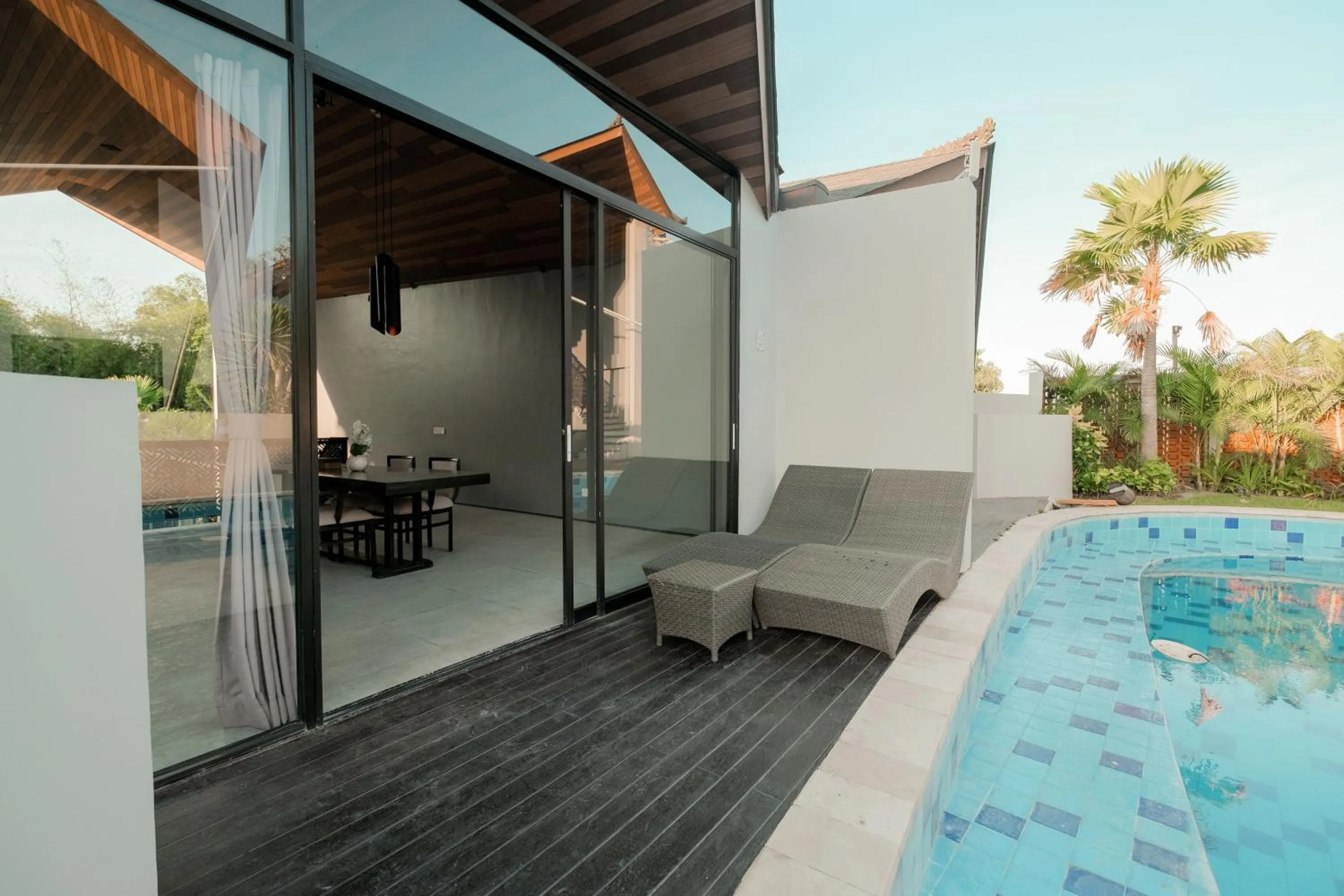 Patio in The Lavana Akatara Villa Nusa Dua