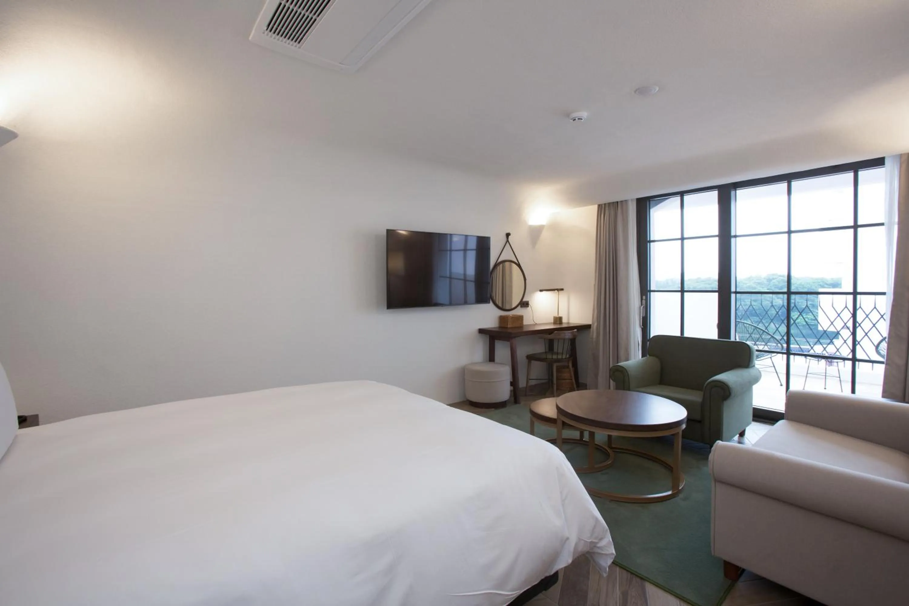 Bed in Ecoland Hotel