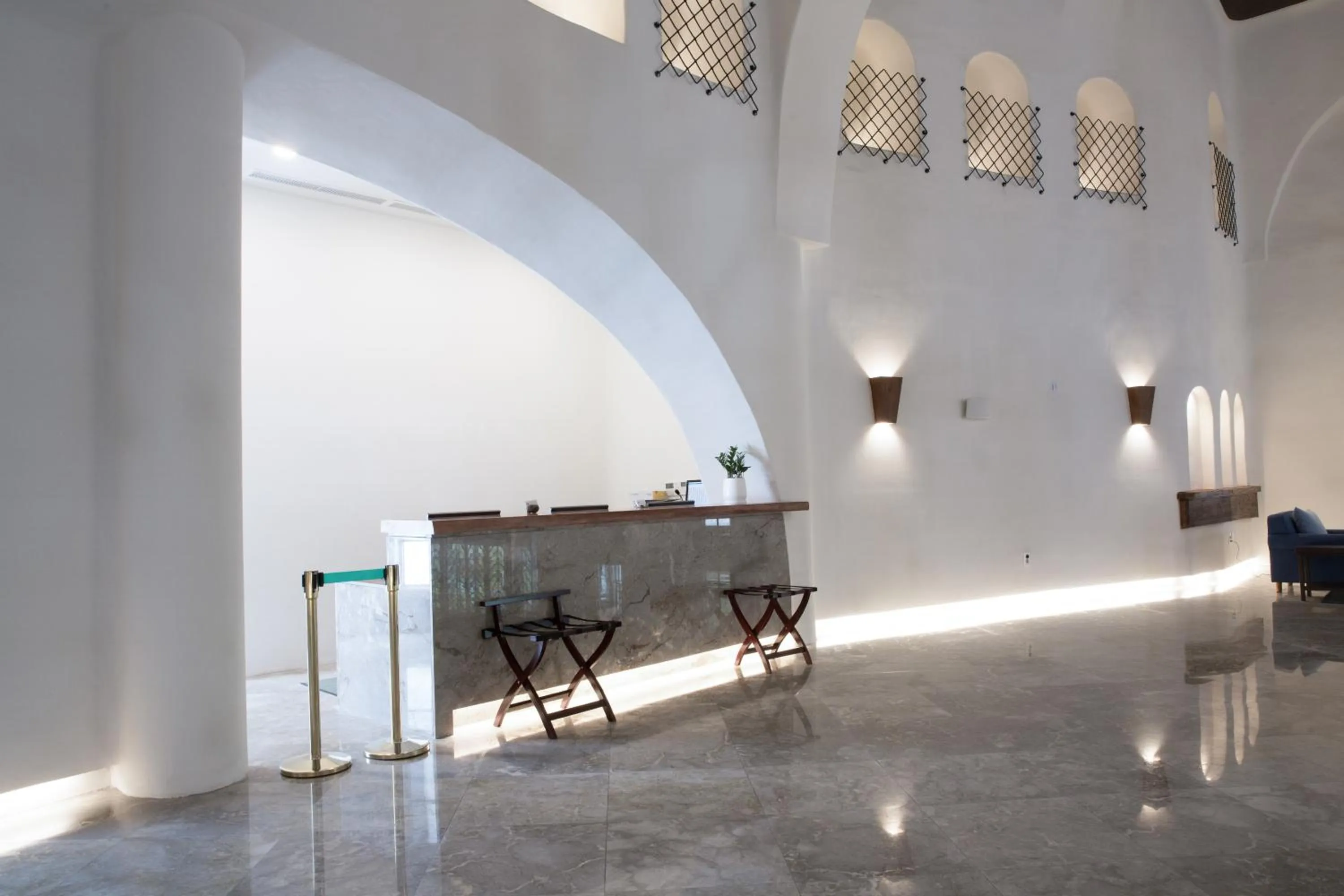 Lobby or reception in Ecoland Hotel