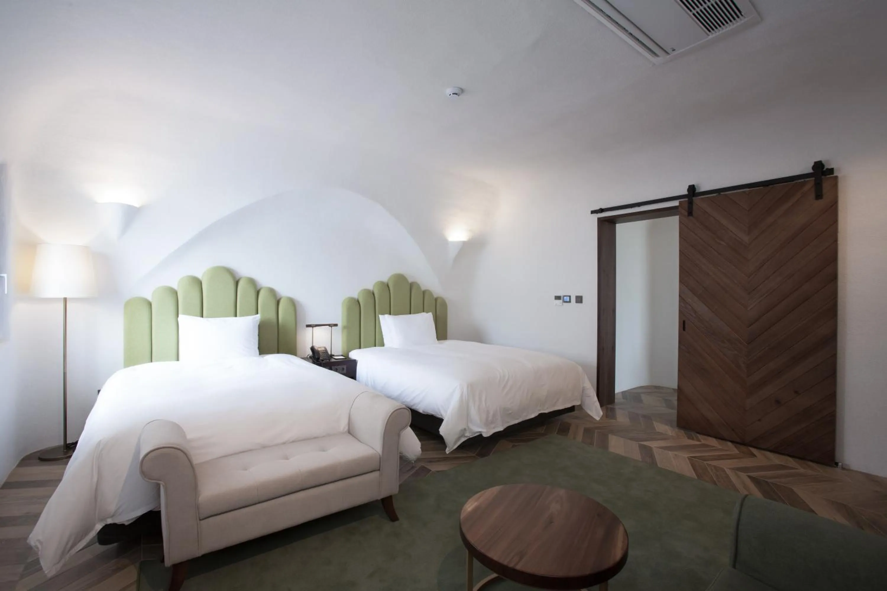 Bed in Ecoland Hotel