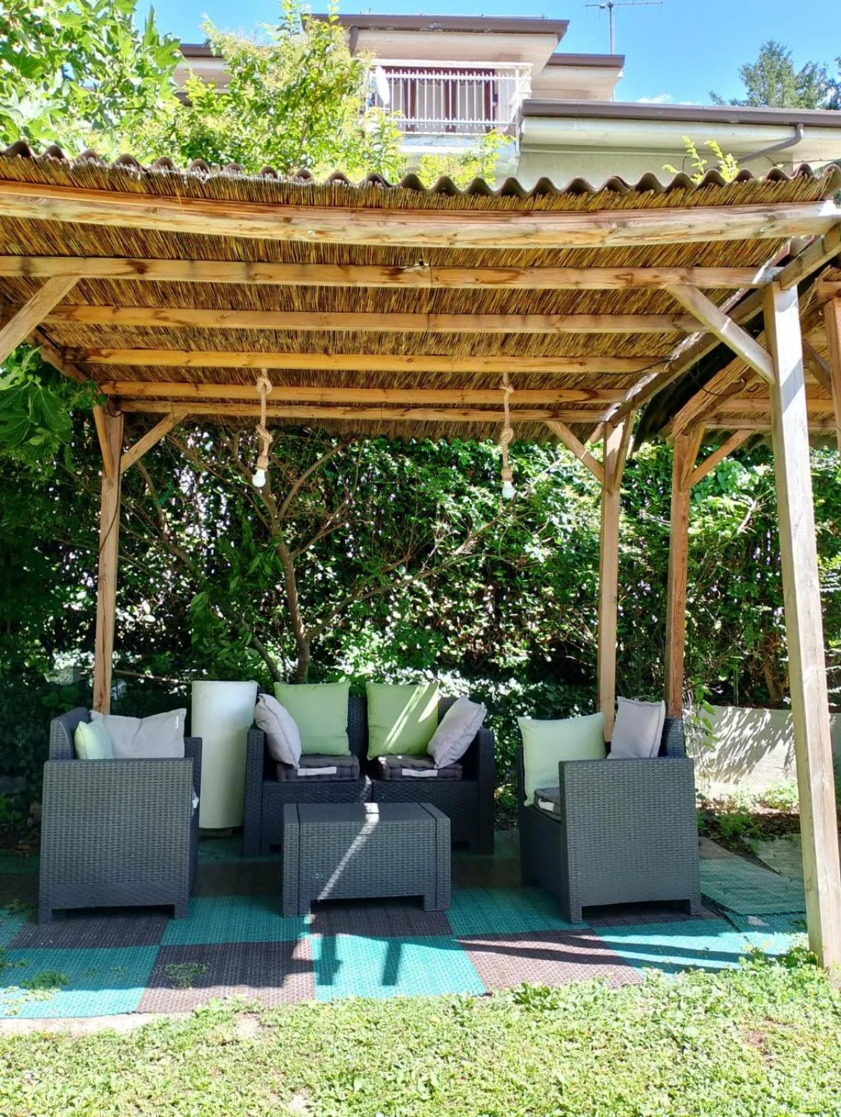 Garden in Hotel Au Soleil