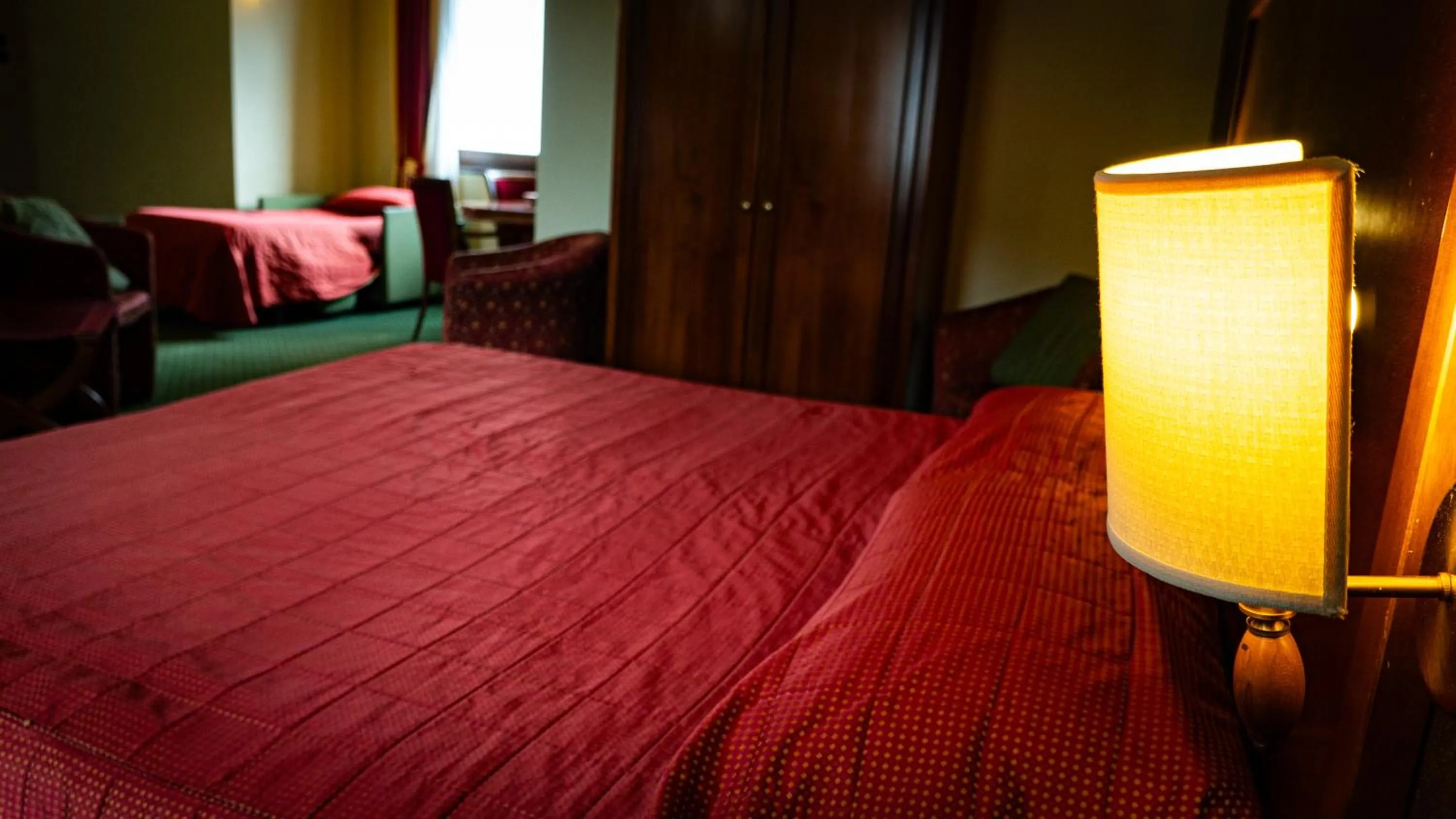 Bed in Hotel Au Soleil