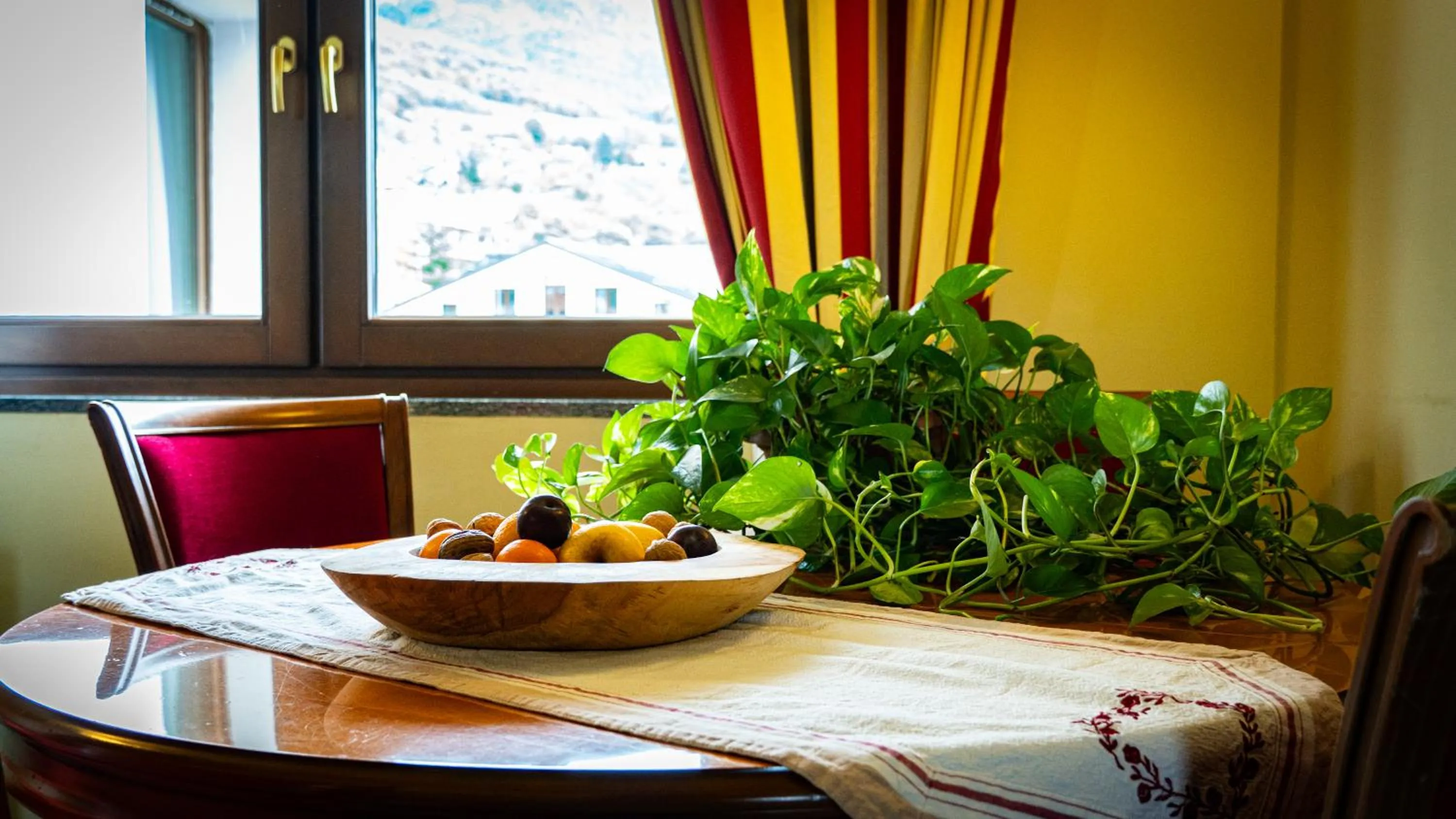 Food and drinks in Hotel Au Soleil