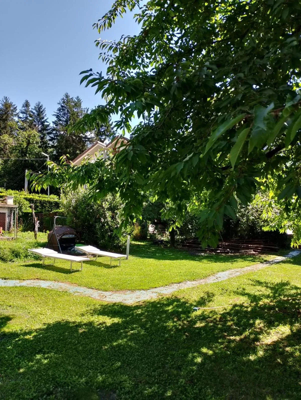 Garden in Hotel Au Soleil