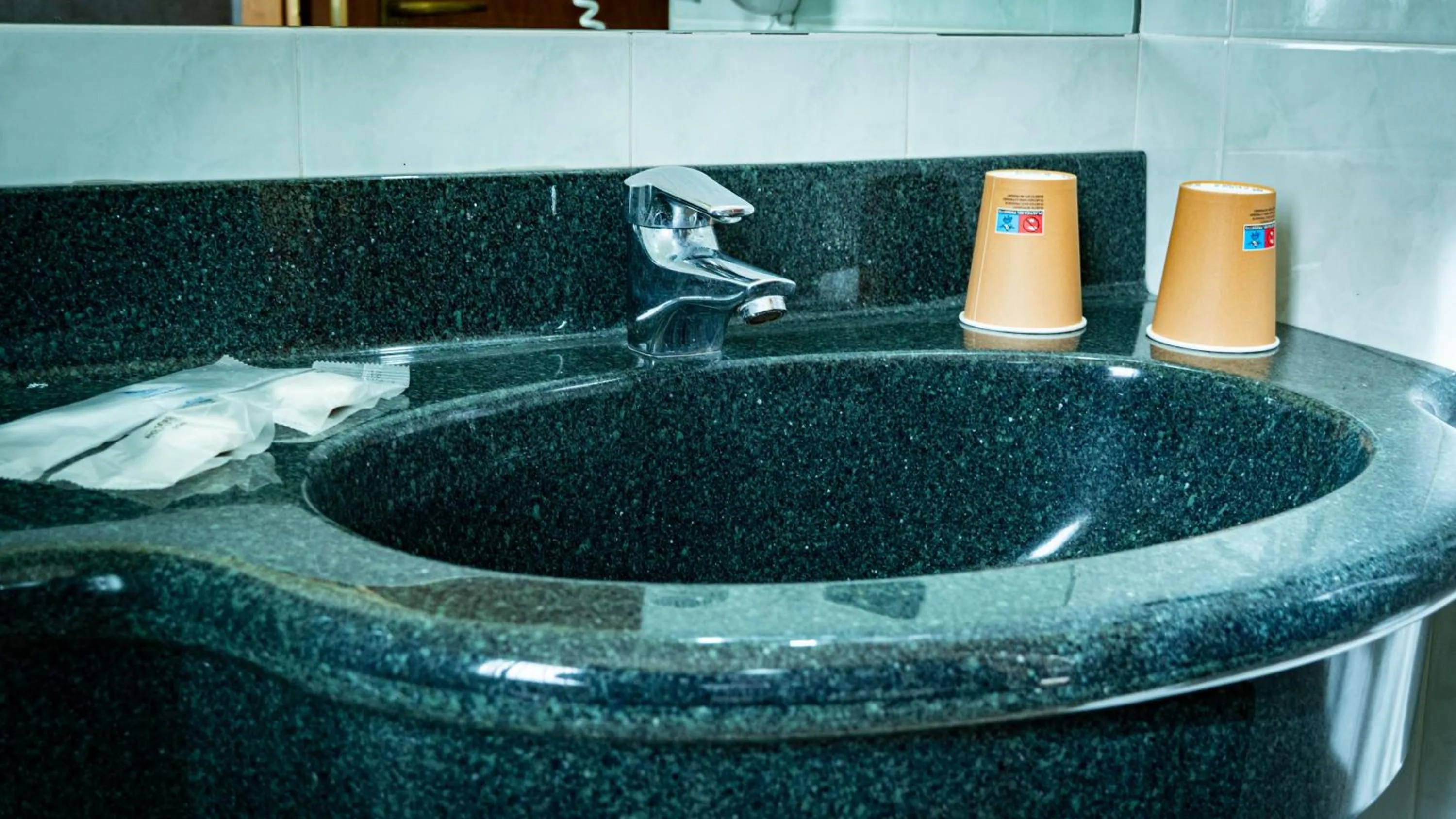 Bathroom in Hotel Au Soleil