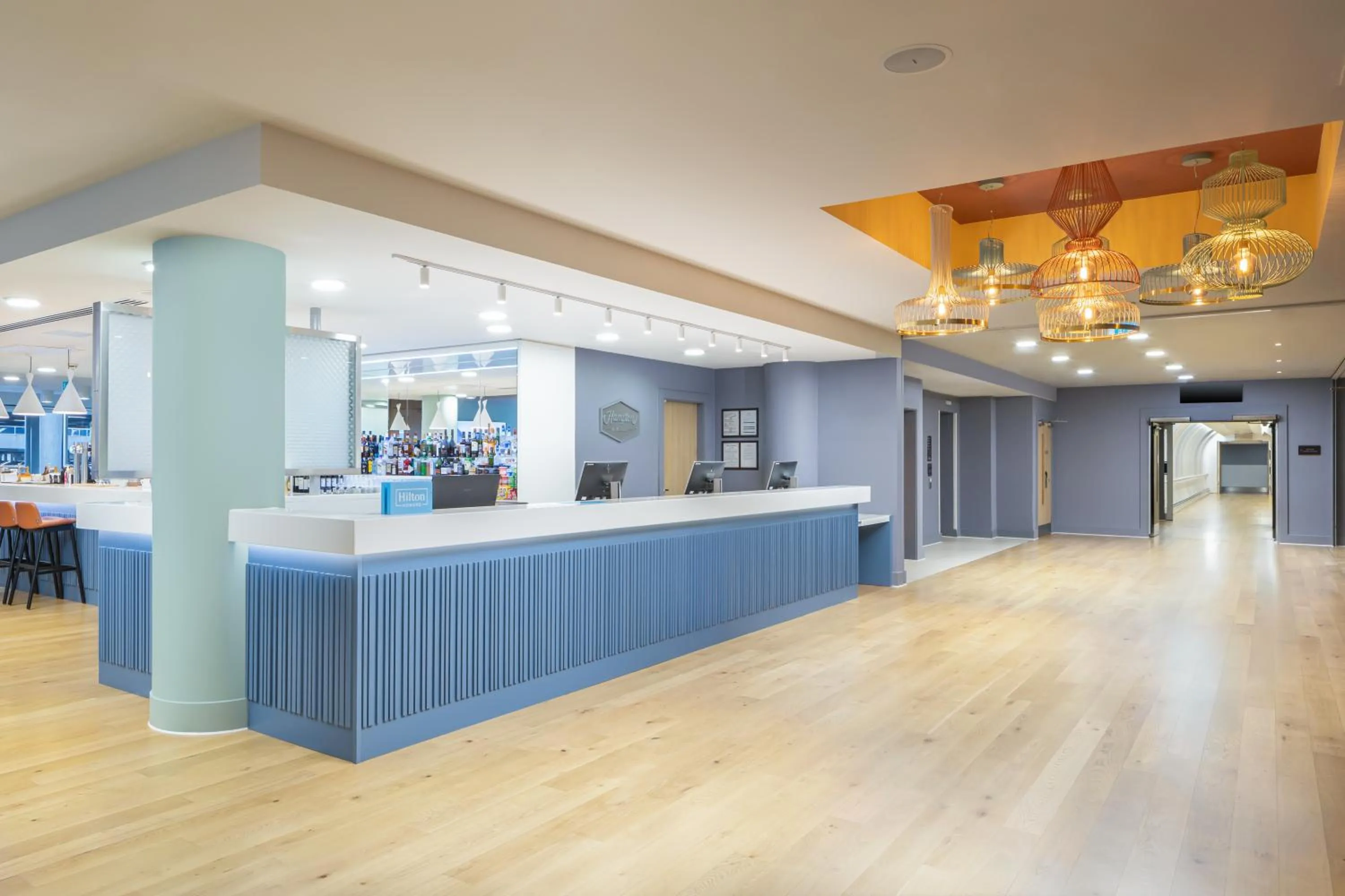 Lobby or reception in Hampton by Hilton London Gatwick Airport