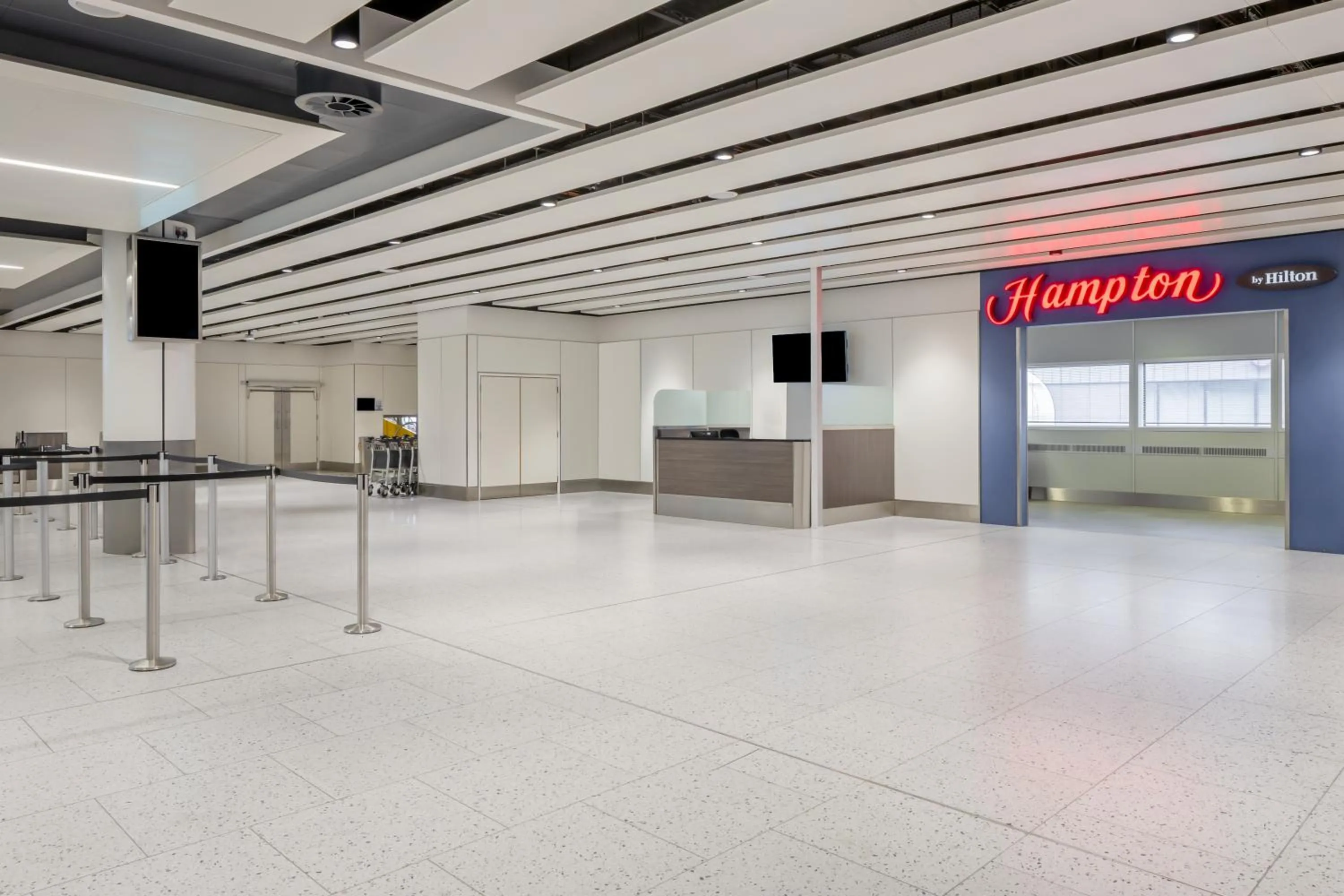 Facade/entrance in Hampton by Hilton London Gatwick Airport