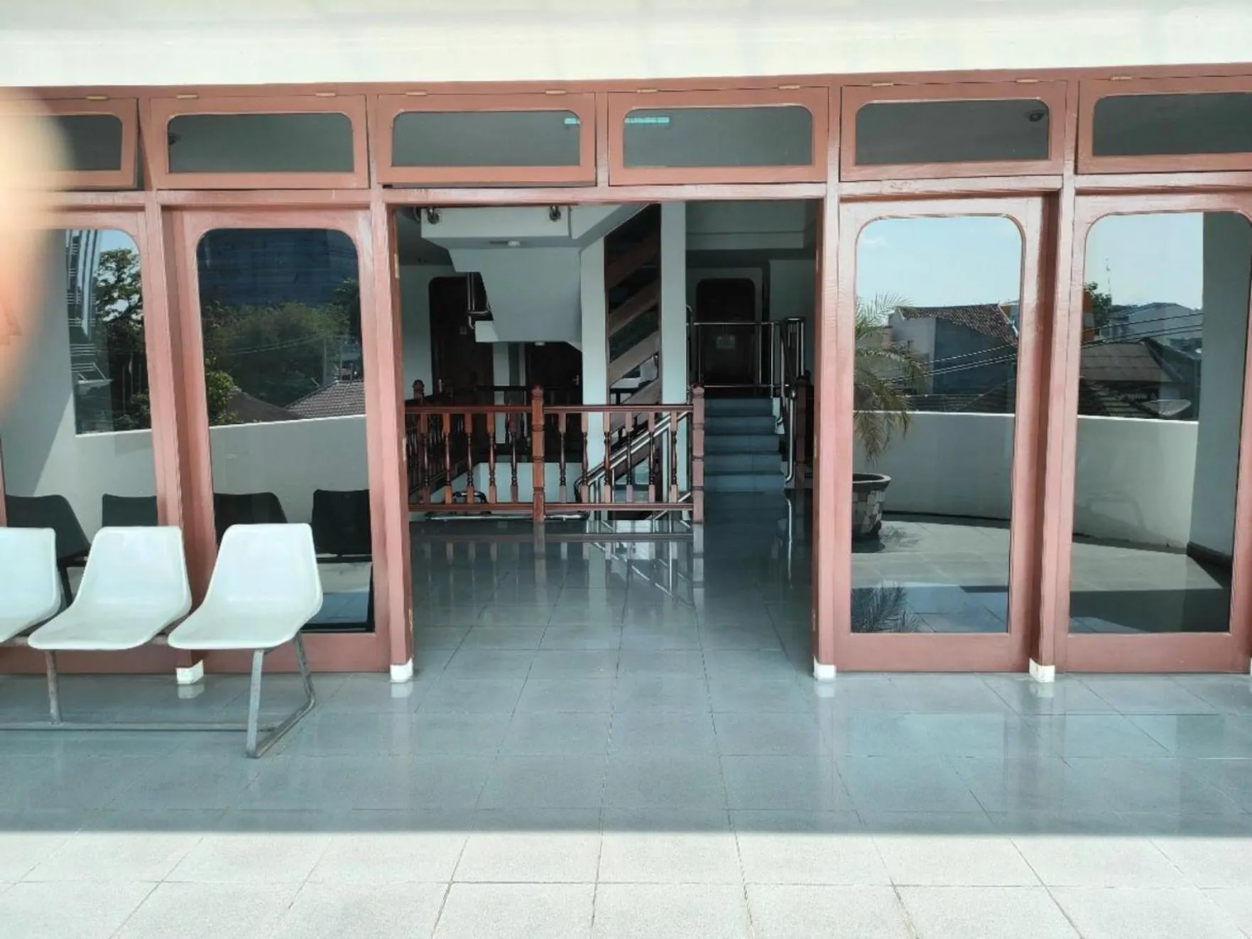 Facade/entrance in Wisma Hari Kota