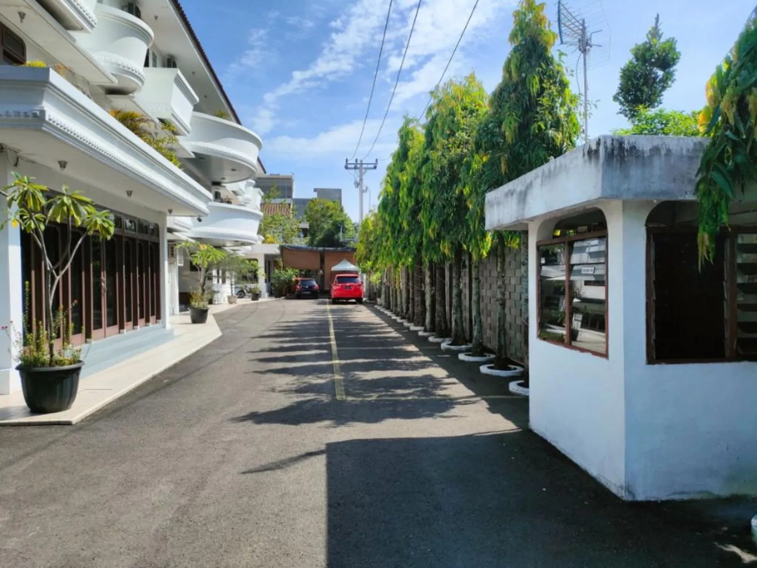 Facade/entrance in Wisma Hari Kota