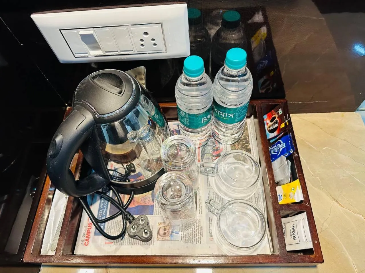 Coffee/tea facilities in Hotel Majestic