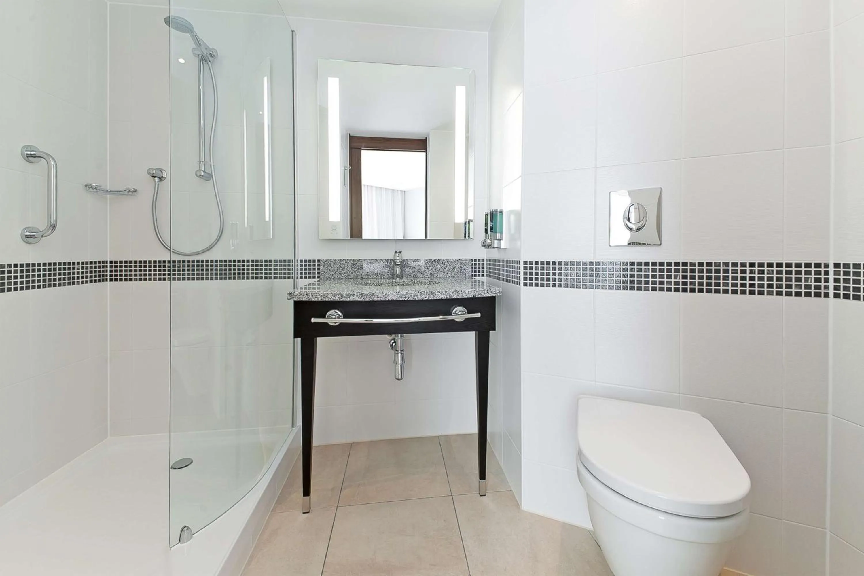 Bathroom in Hampton by Hilton London Waterloo