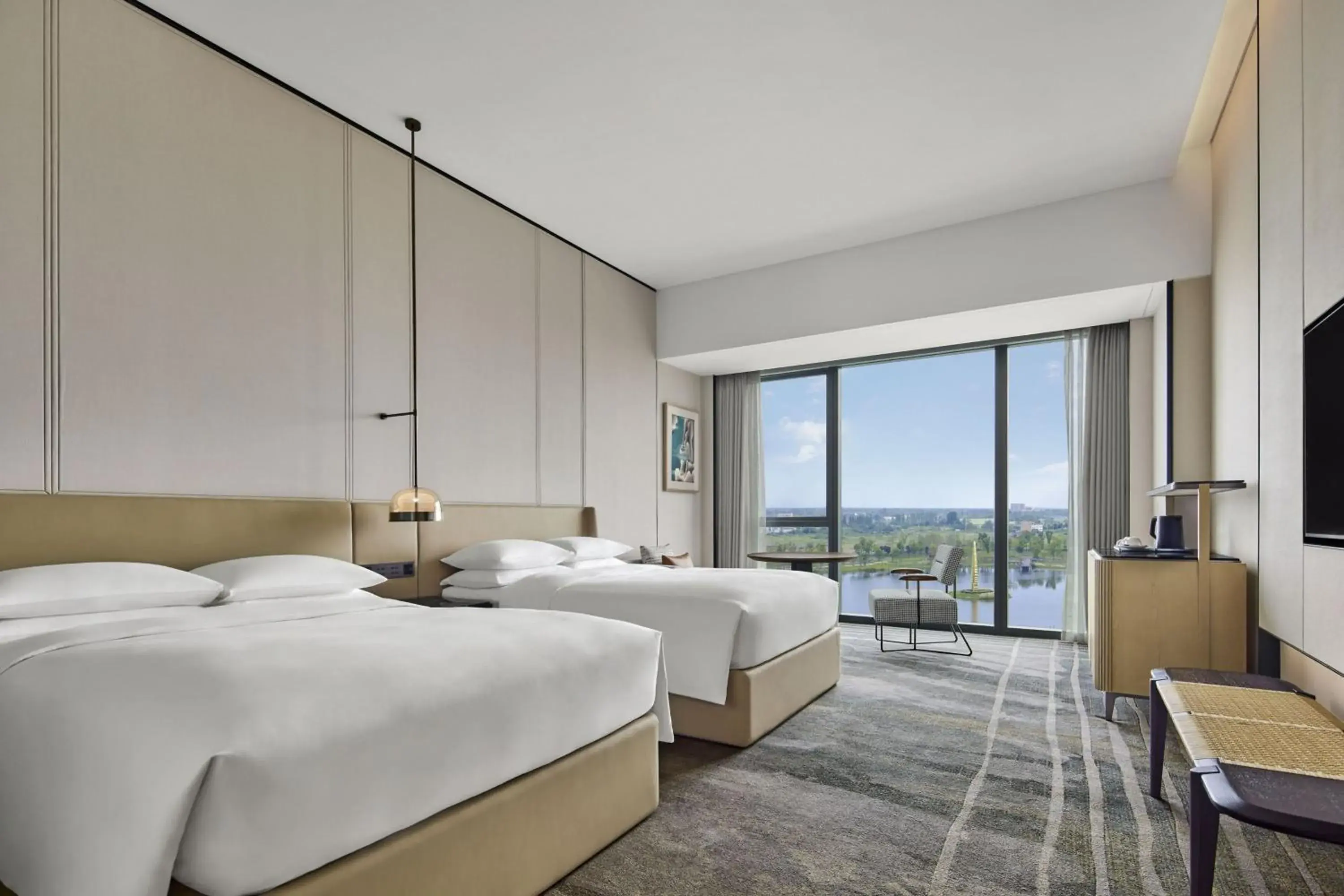 Deluxe Twin Room in Sheraton Chengdu Pidu Deluxe Twin Room in Sheraton Chengdu Pidu