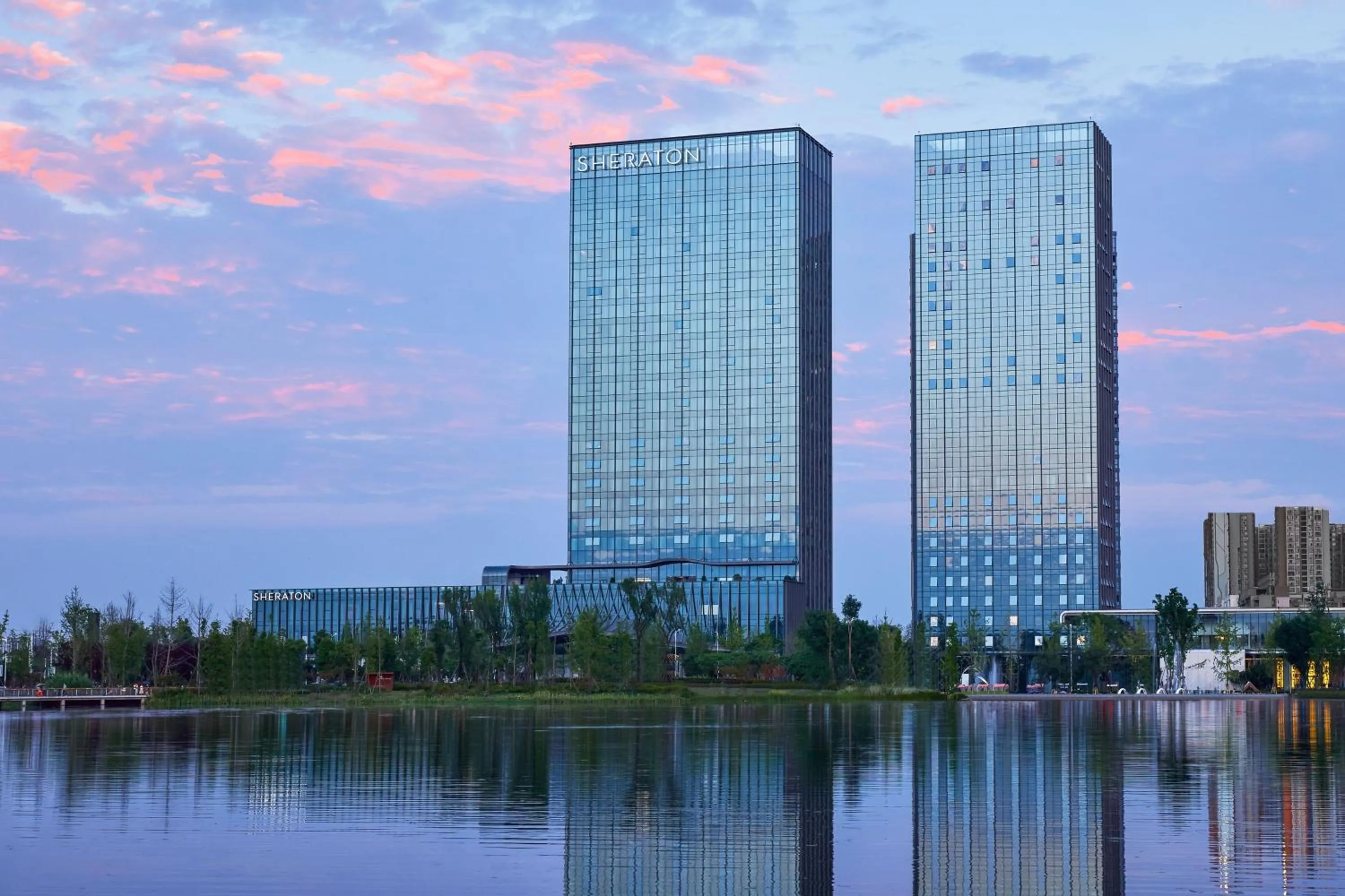 Property building in Sheraton Chengdu Pidu