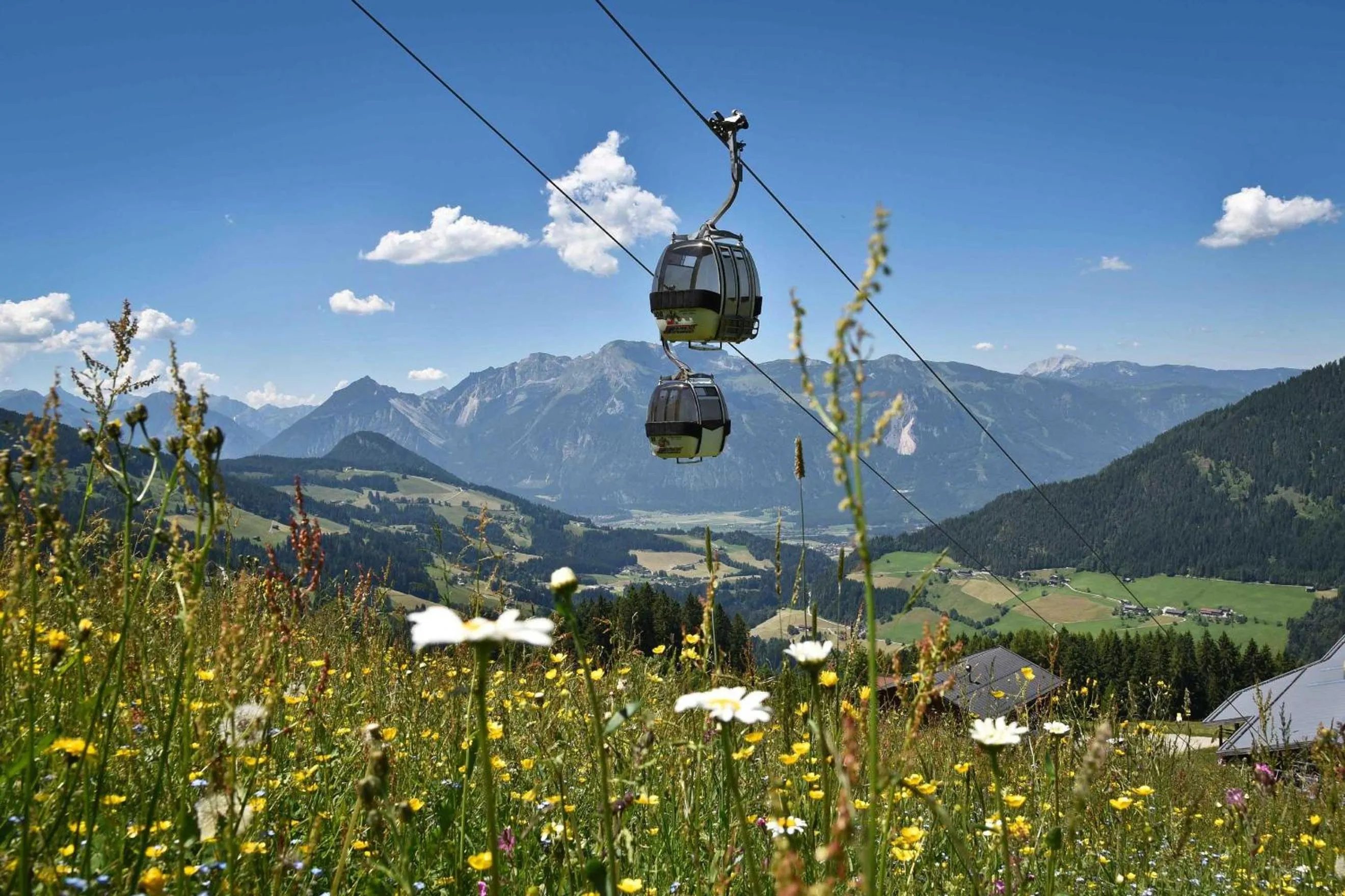 Natural landscape in Gruberhof