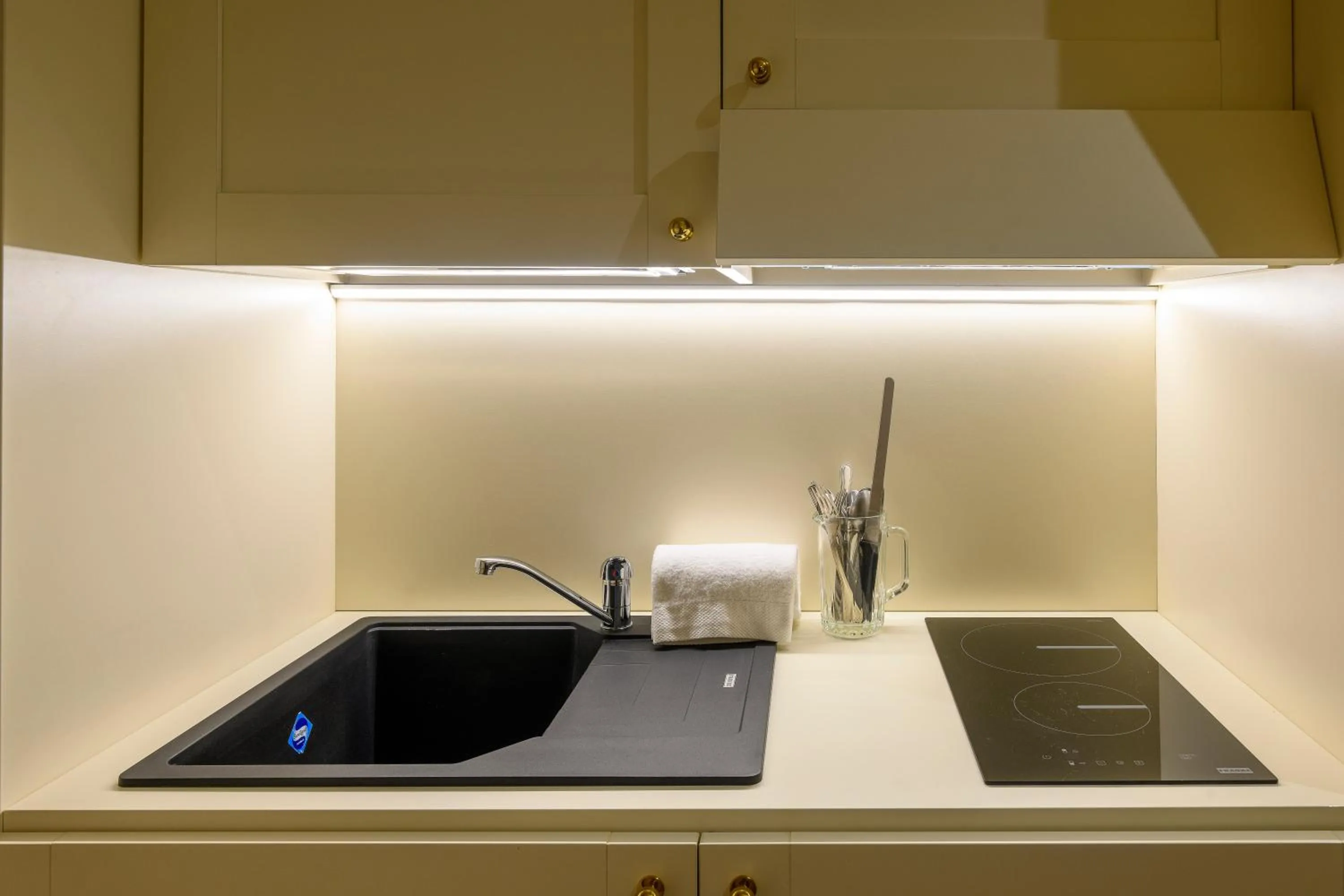 Kitchen or kitchenette in Albergo Reggio