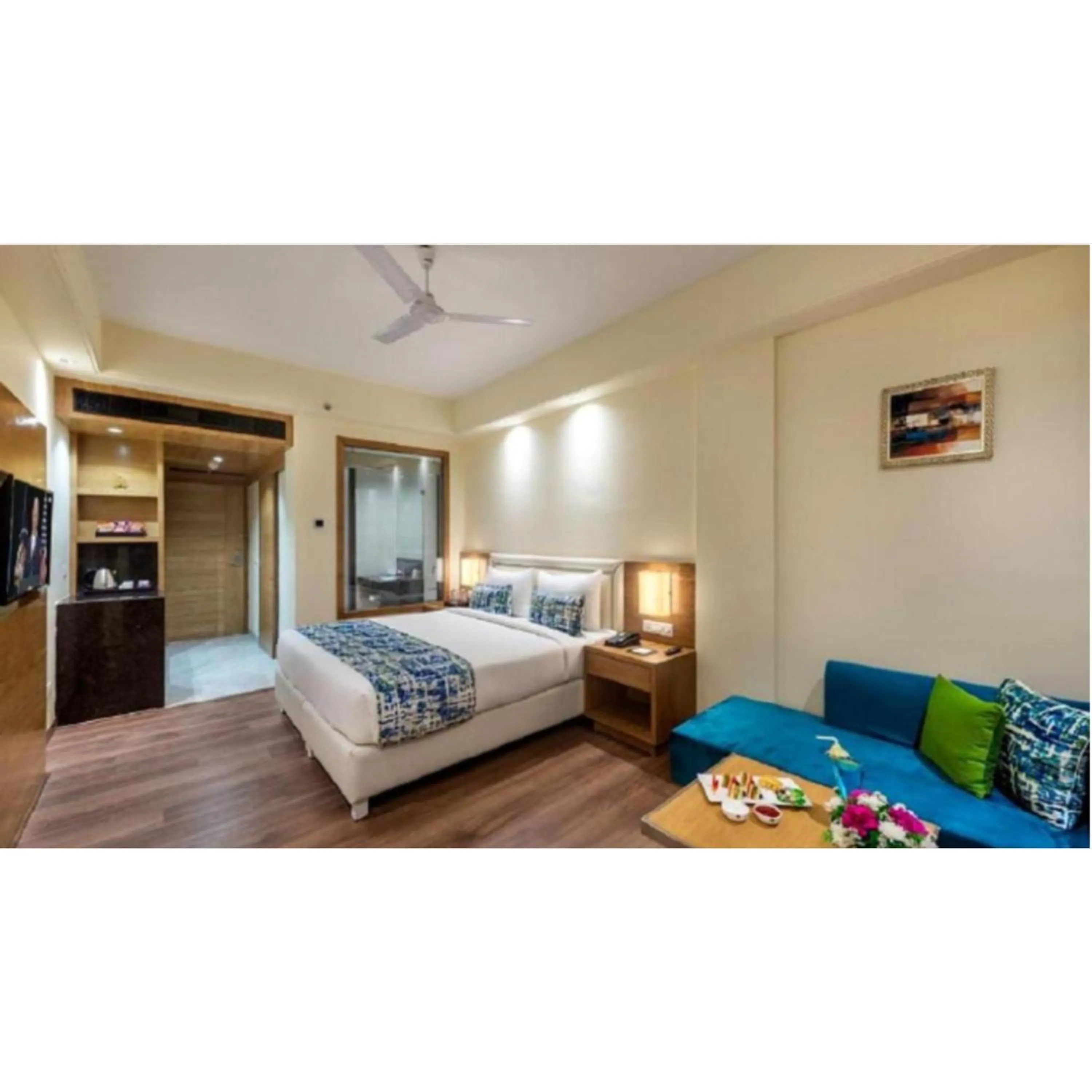 Bed in Lords Inn Jaipur