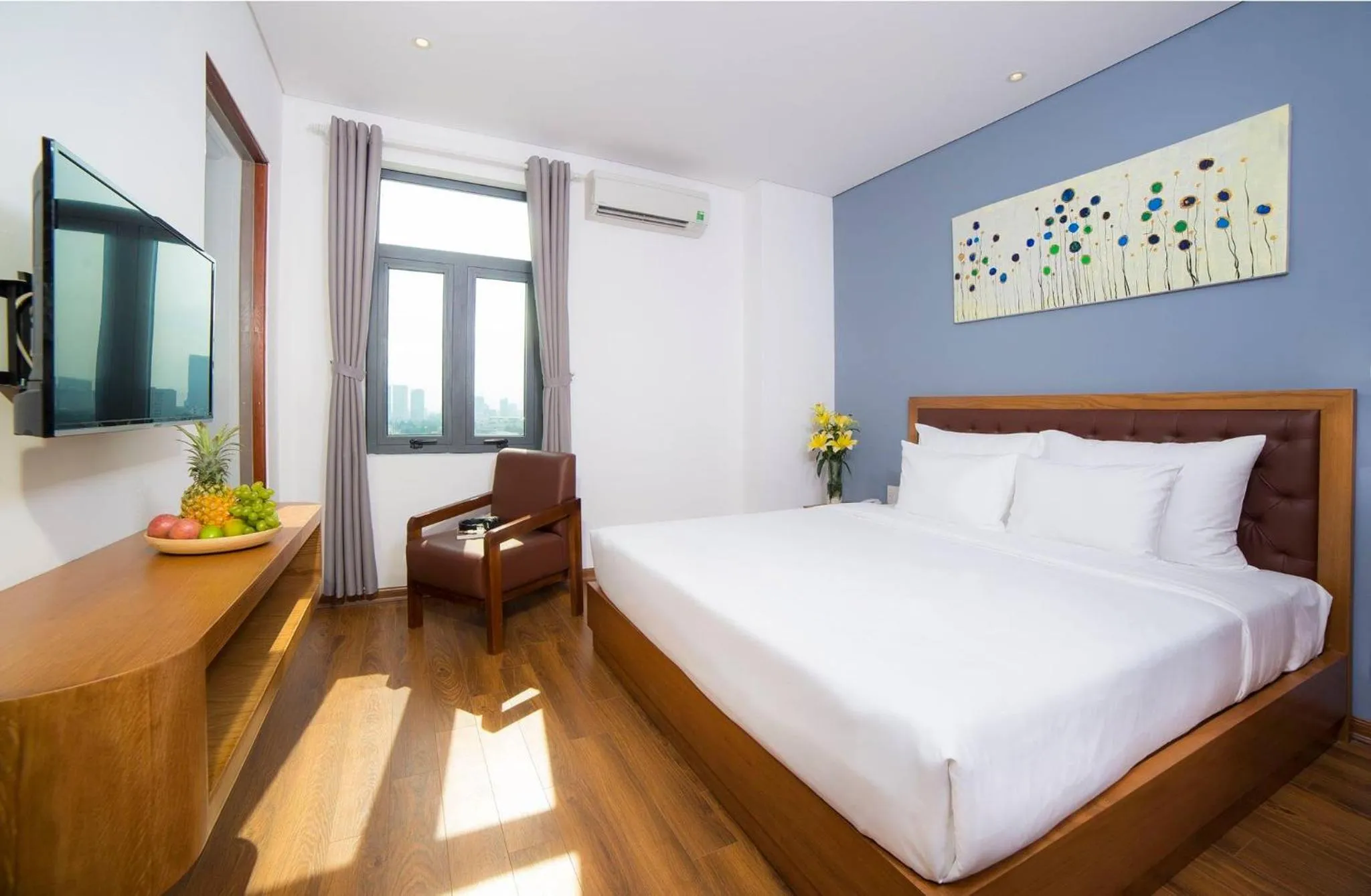 Bed in Hai Trieu Hotel