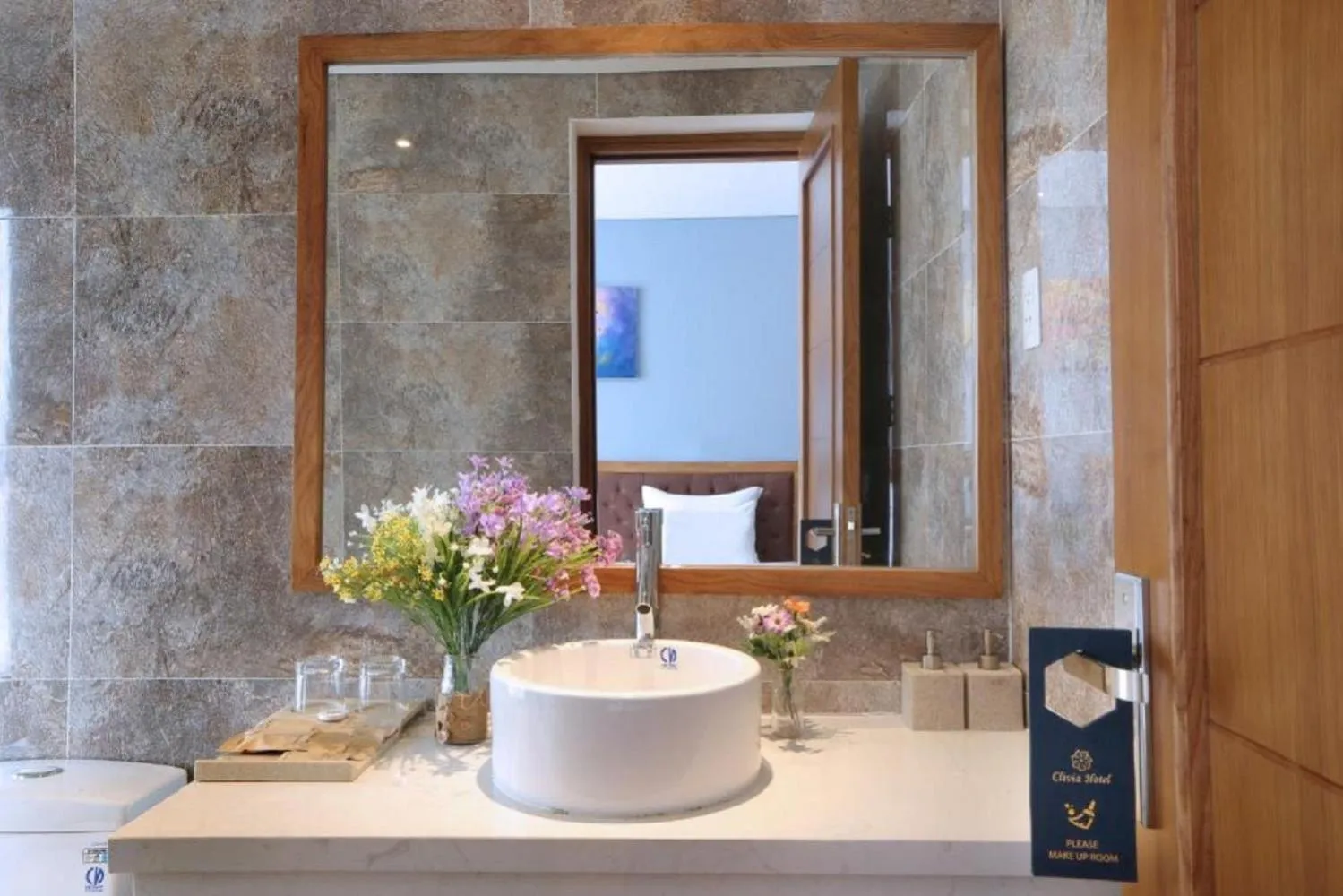 Toilet in Hai Trieu Hotel