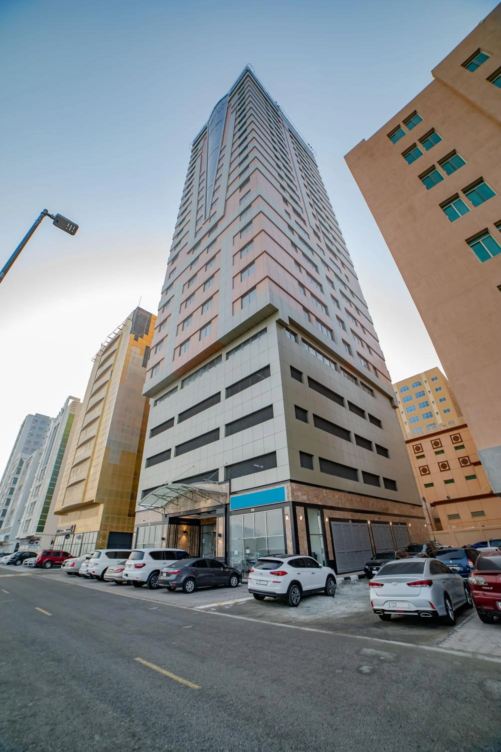 Property building in Platinum Coast Hotel Apartments