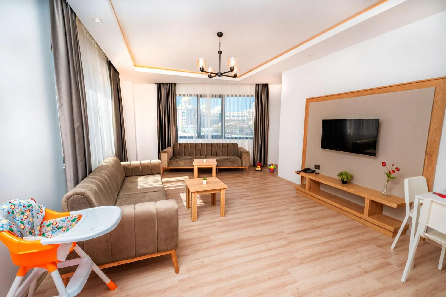 Living room in New Safir Apart Hotel