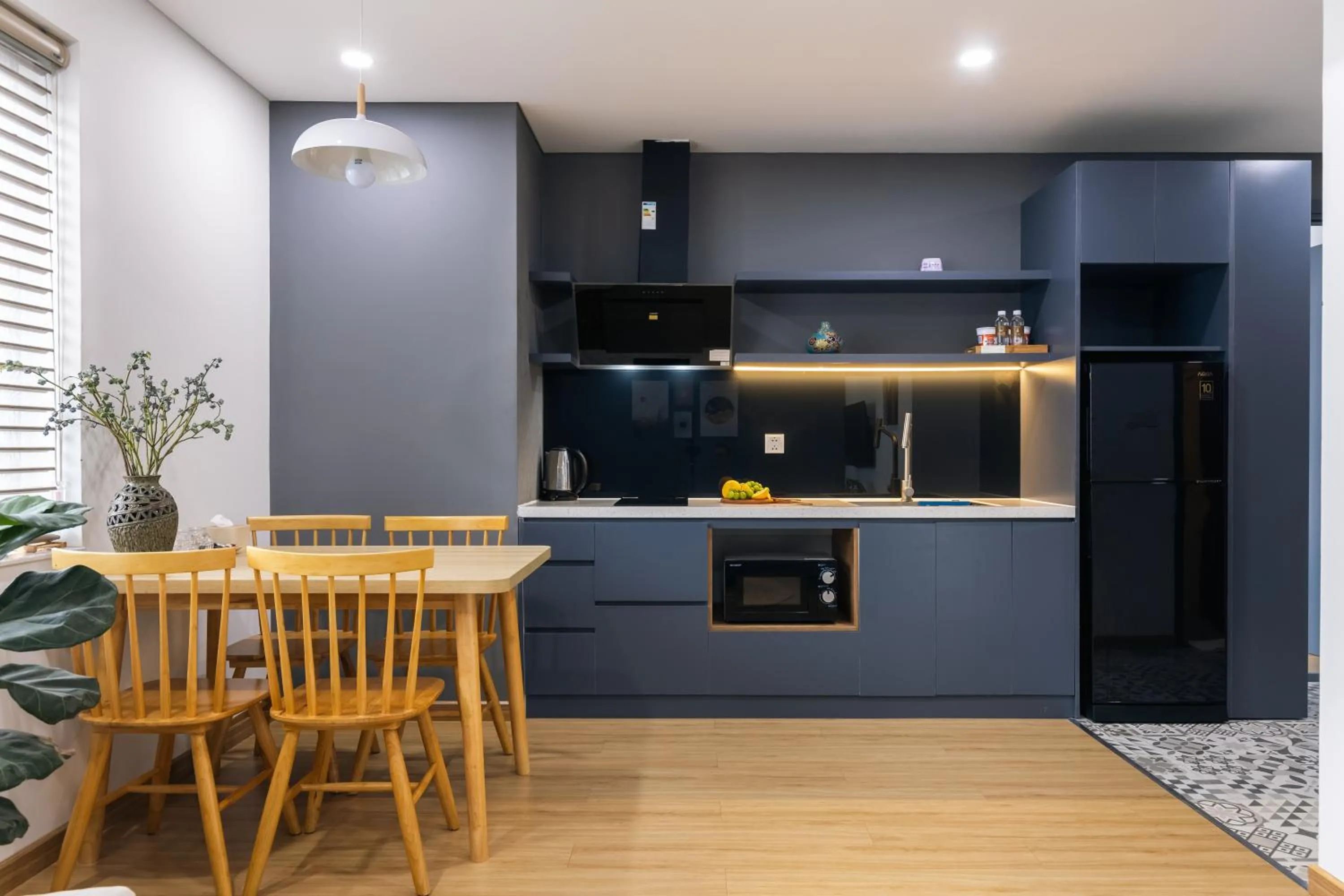 kitchen in LAGOM APARTMENT AND HOTEL