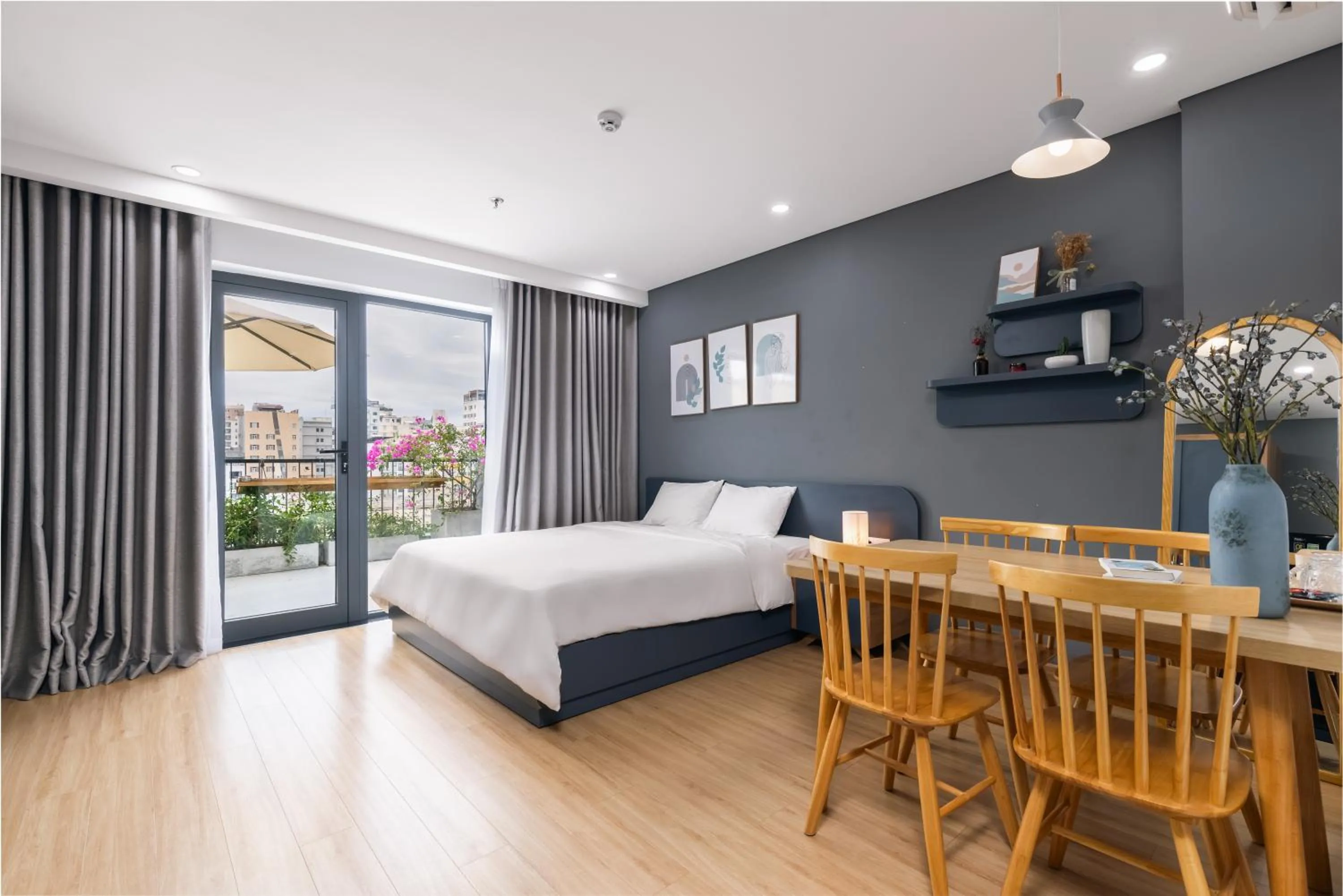 Bedroom, Bed in LAGOM APARTMENT AND HOTEL