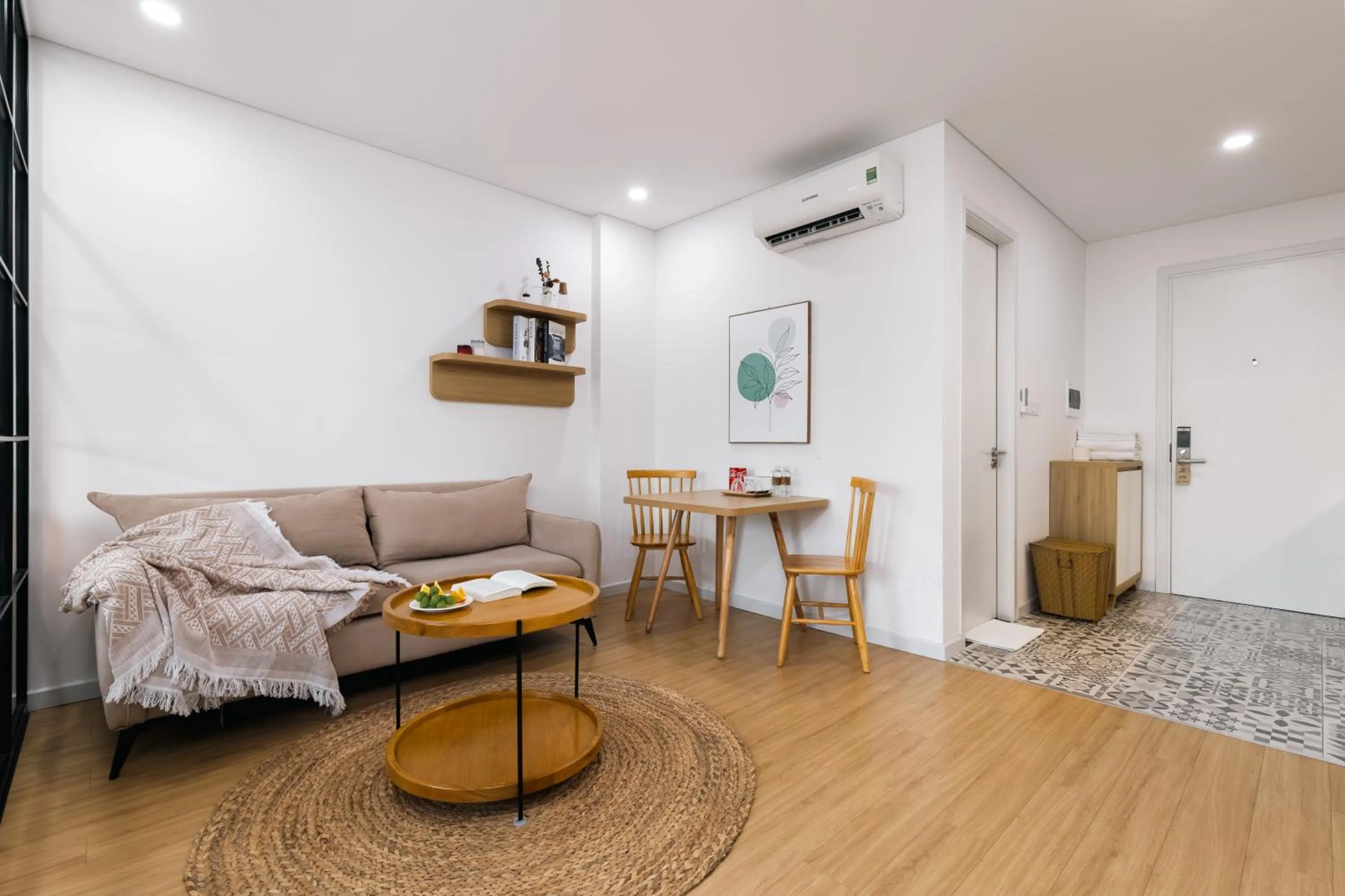 Living room in LAGOM APARTMENT AND HOTEL