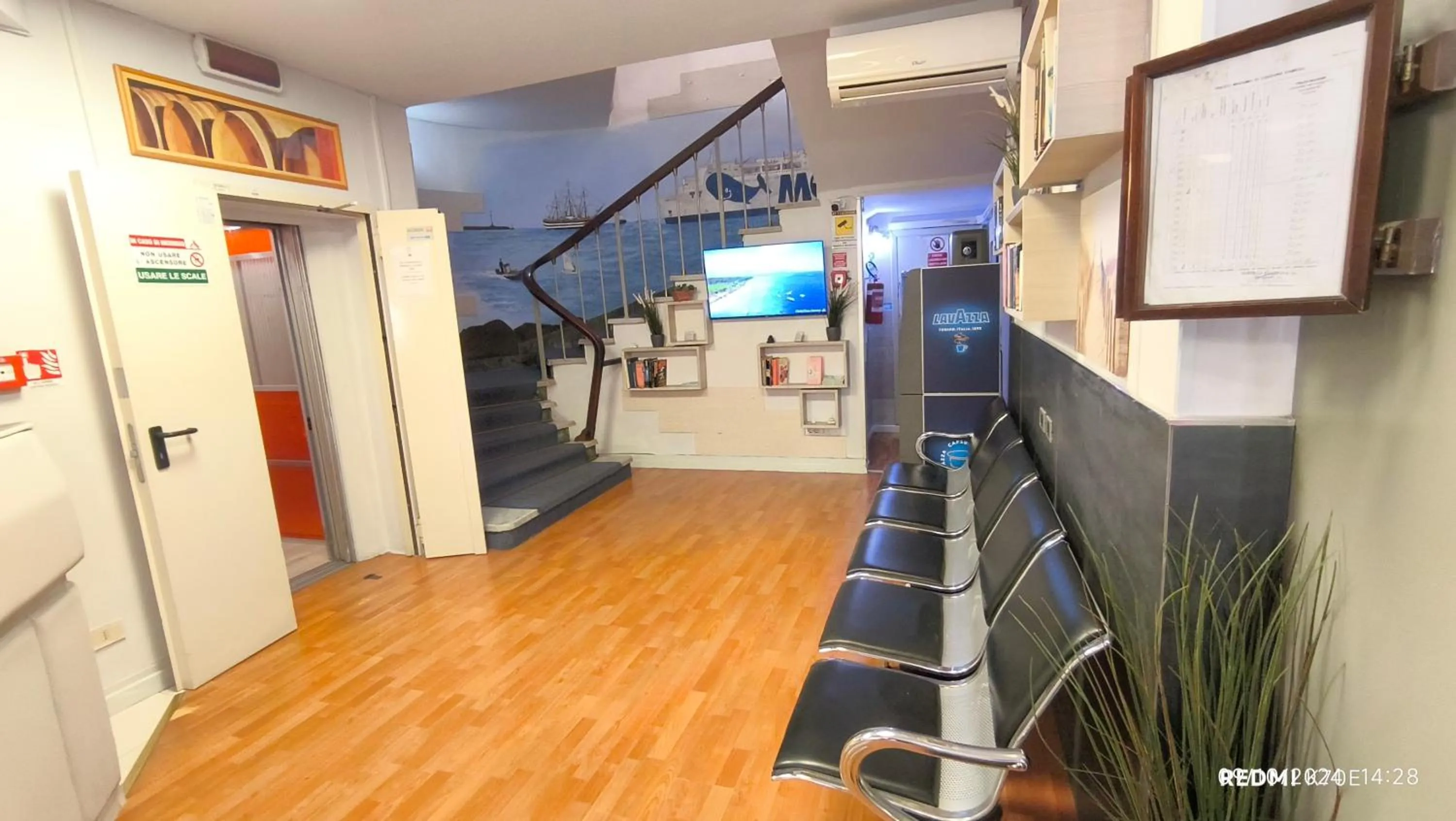 Lobby or reception in Giappone Inn Parking Hotel