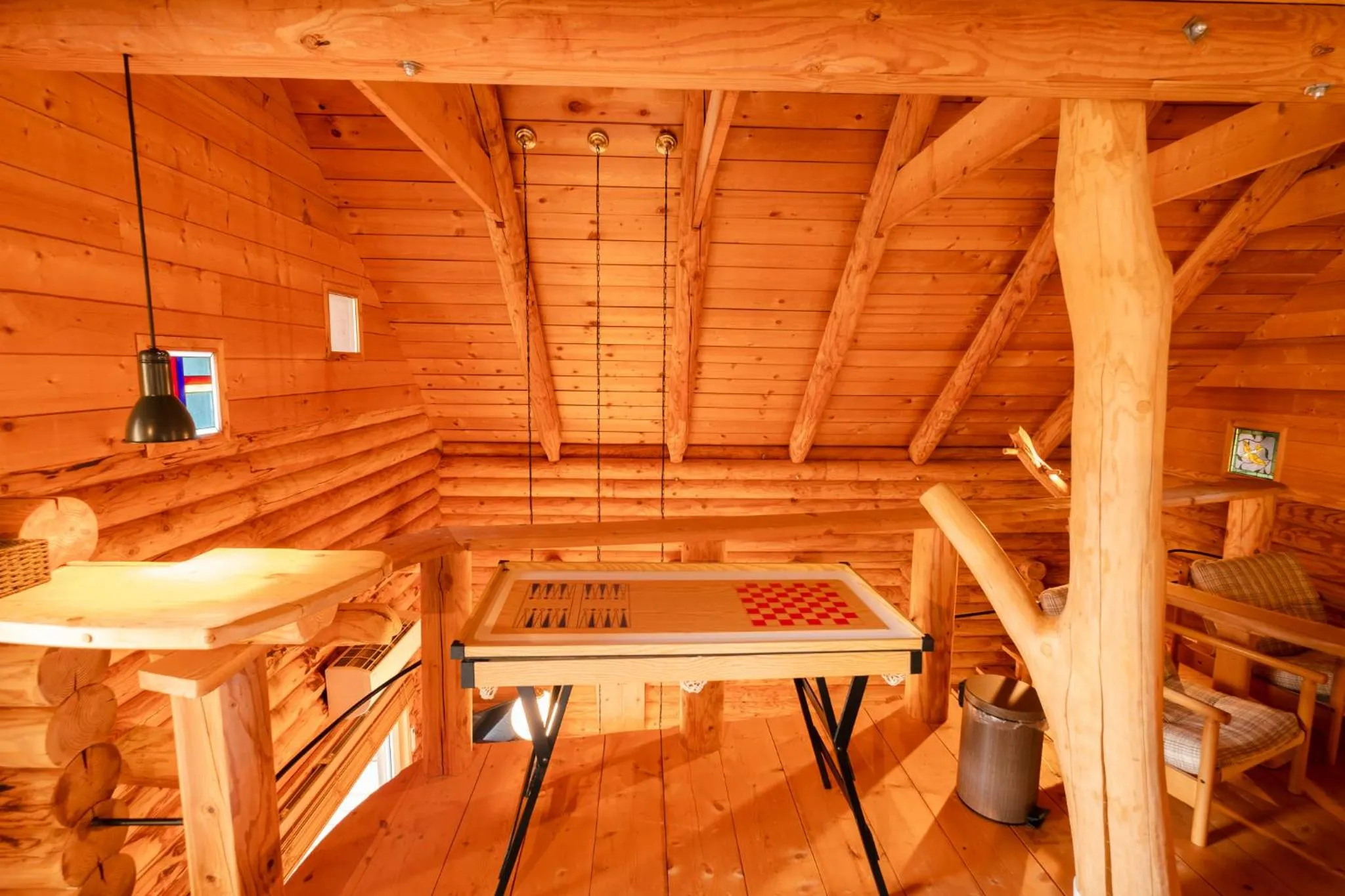 Lounge or bar in Lake Toya Hillside House