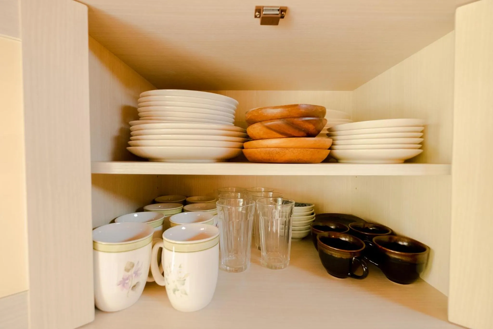 kitchen in Lake Toya Hillside House
