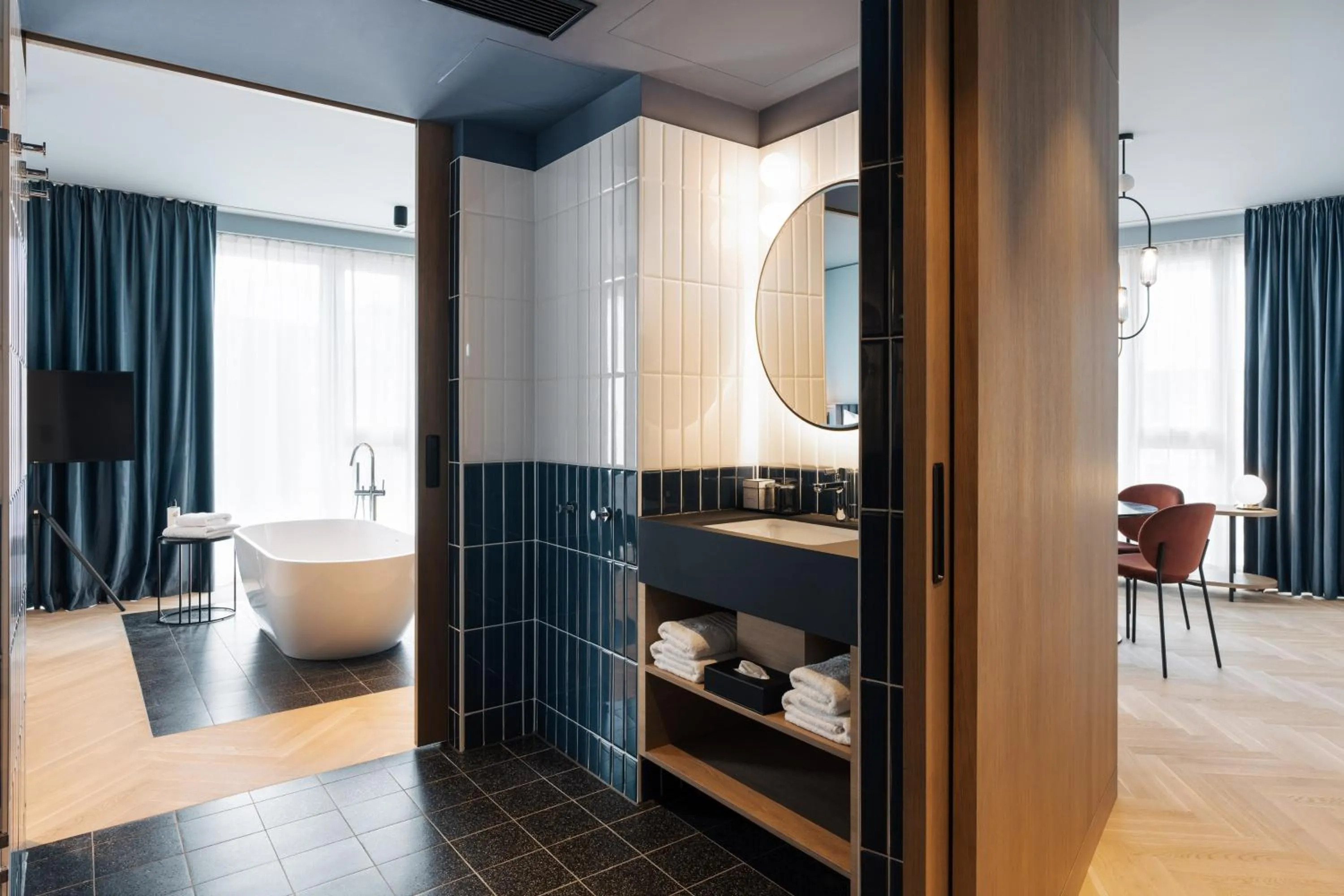 Bathroom in Hotel Galántha