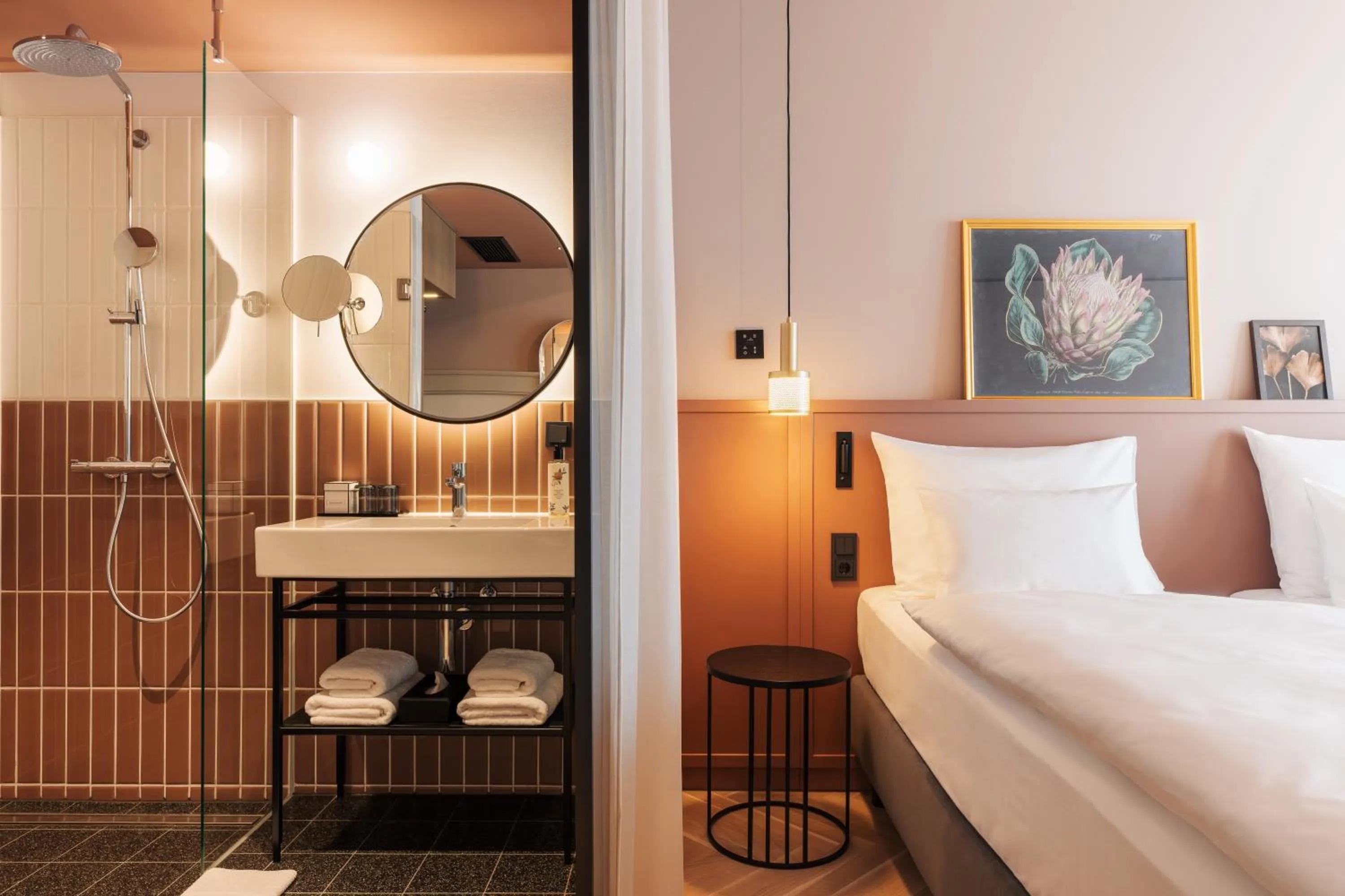 Bed in Hotel Galántha